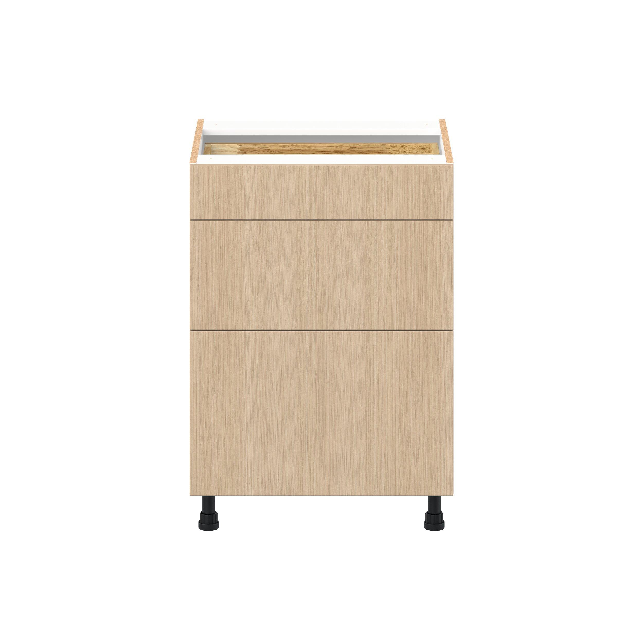 Glenwood 24 in. Mojavi Oak Vanity Drawer Base Cabinet