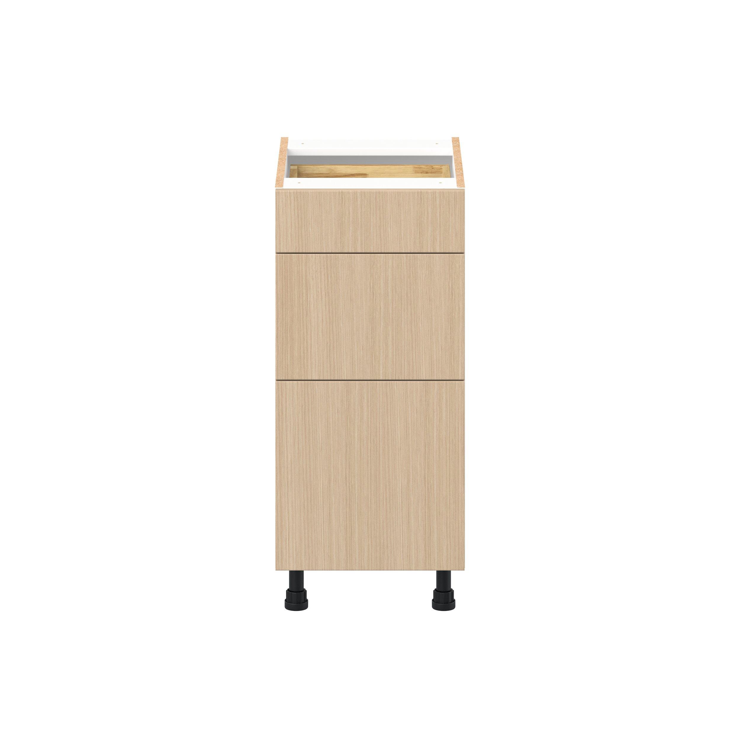 Glenwood 15 in. Mojavi Oak Vanity Drawer Base Cabinet - ADA
