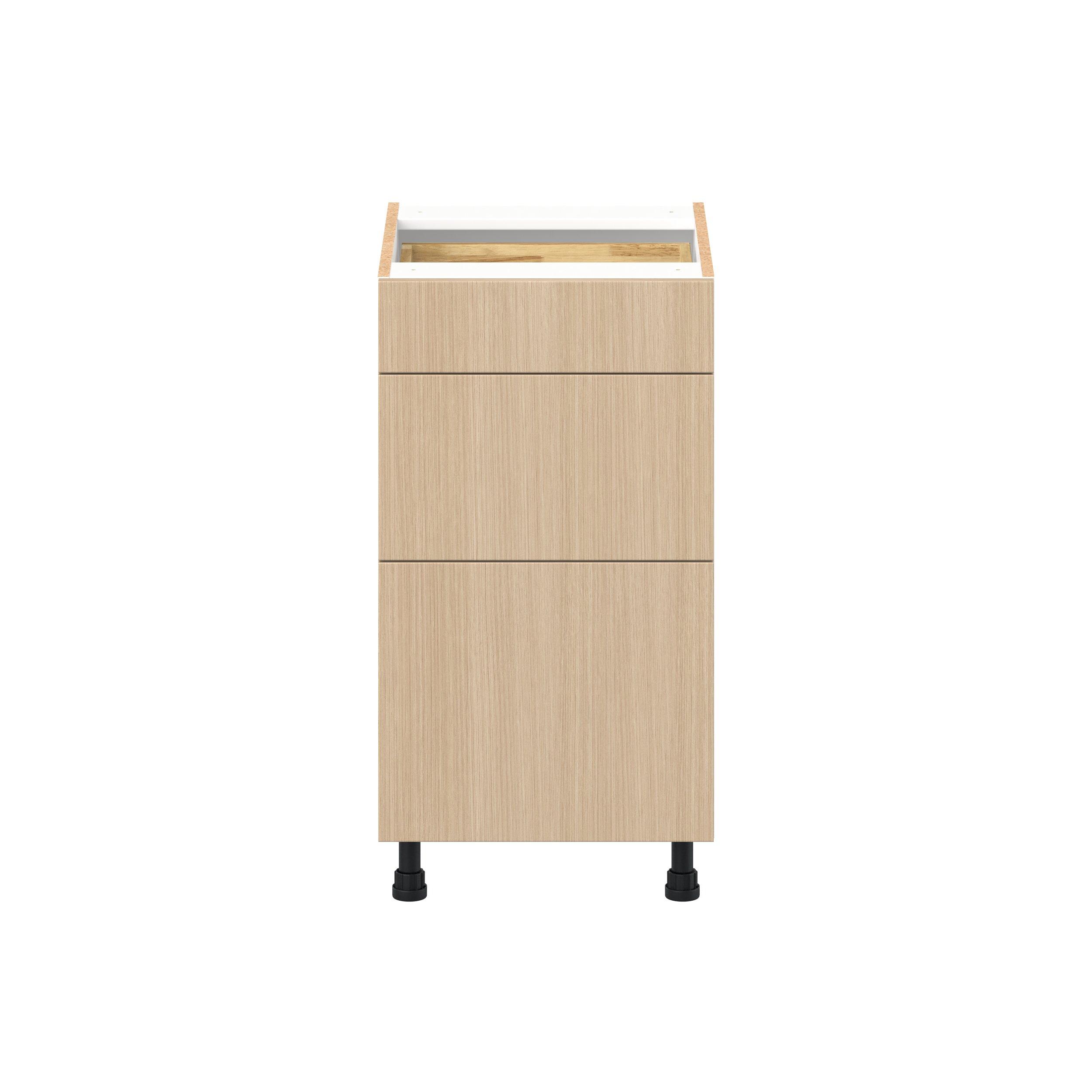 Glenwood 18 in. Mojavi Oak Vanity Drawer Base Cabinet