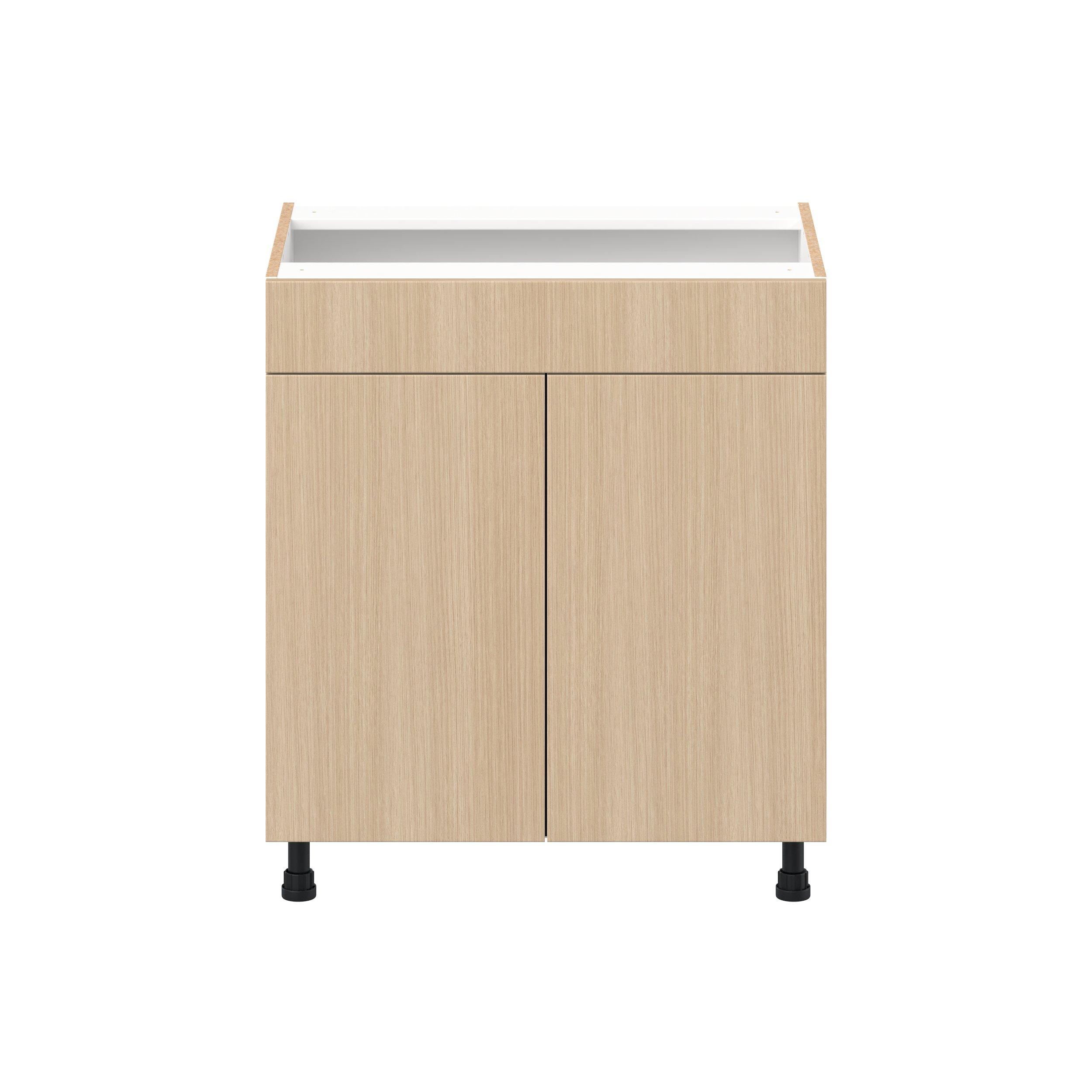Glenwood 30 in. Mojavi Oak Vanity Sink Base Cabinet with False Front