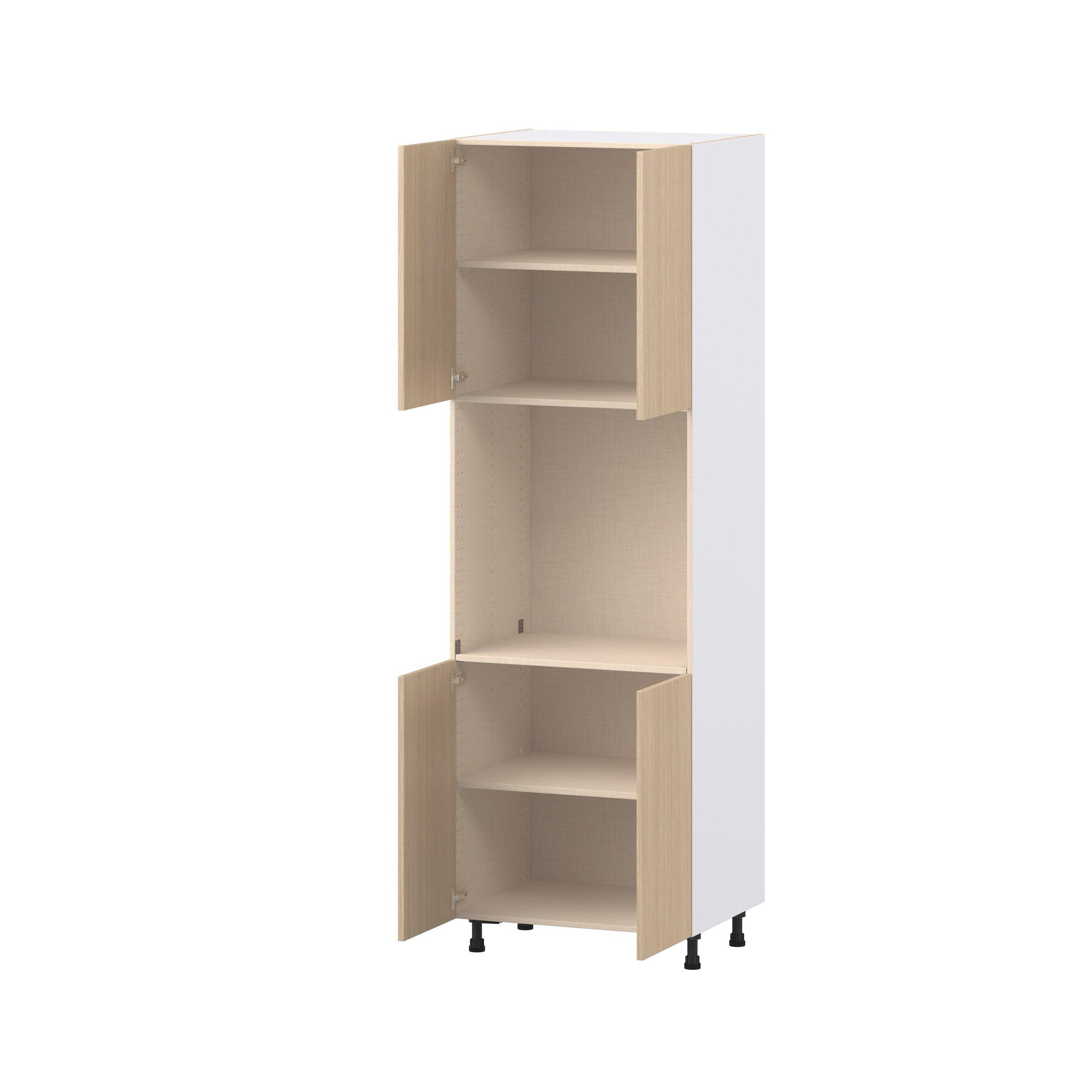 Glenwood 30 in. Mojavi Oak Door Single Oven Pantry Cabinet