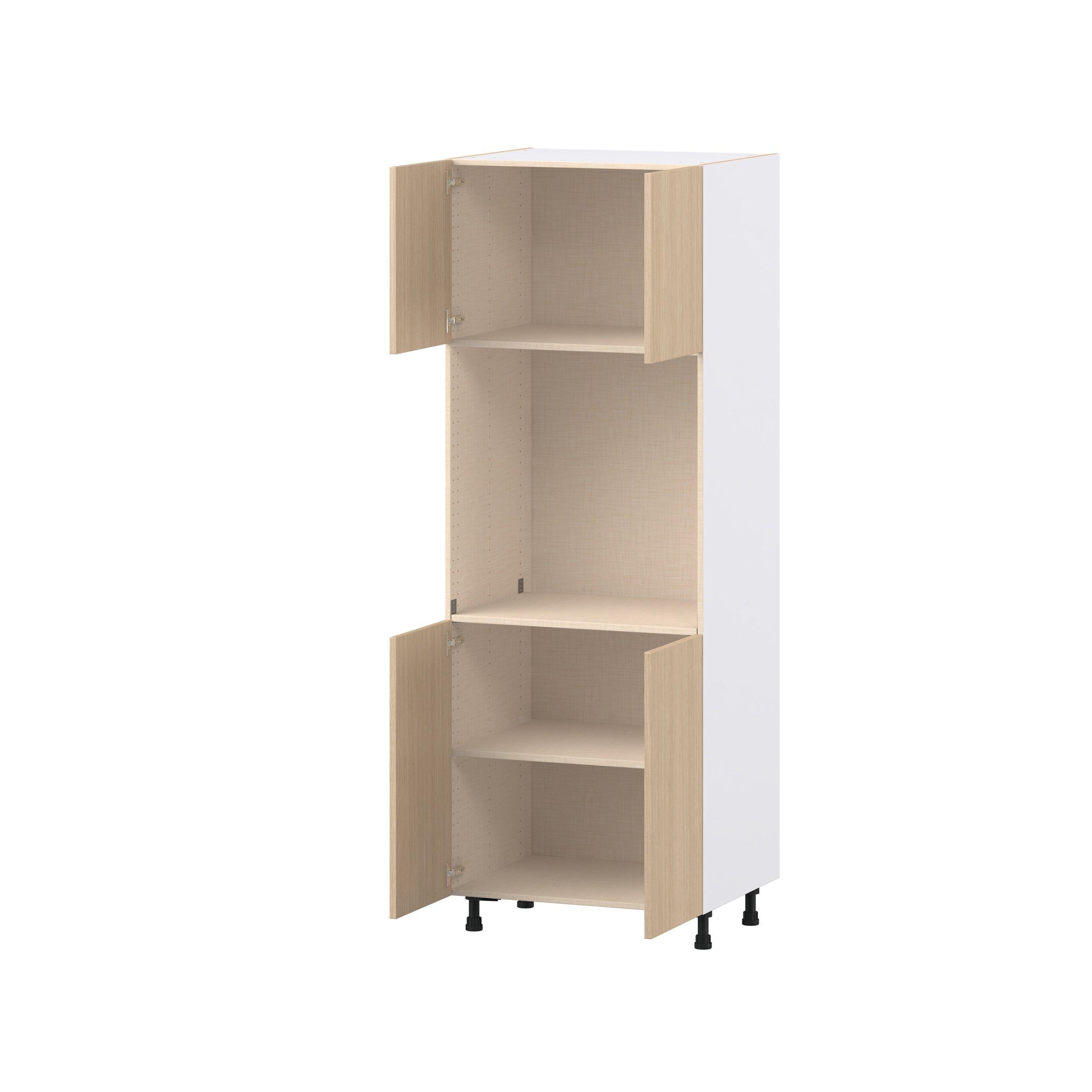 Glenwood 30 in. Mojavi Oak Door Single Oven Pantry Cabinet