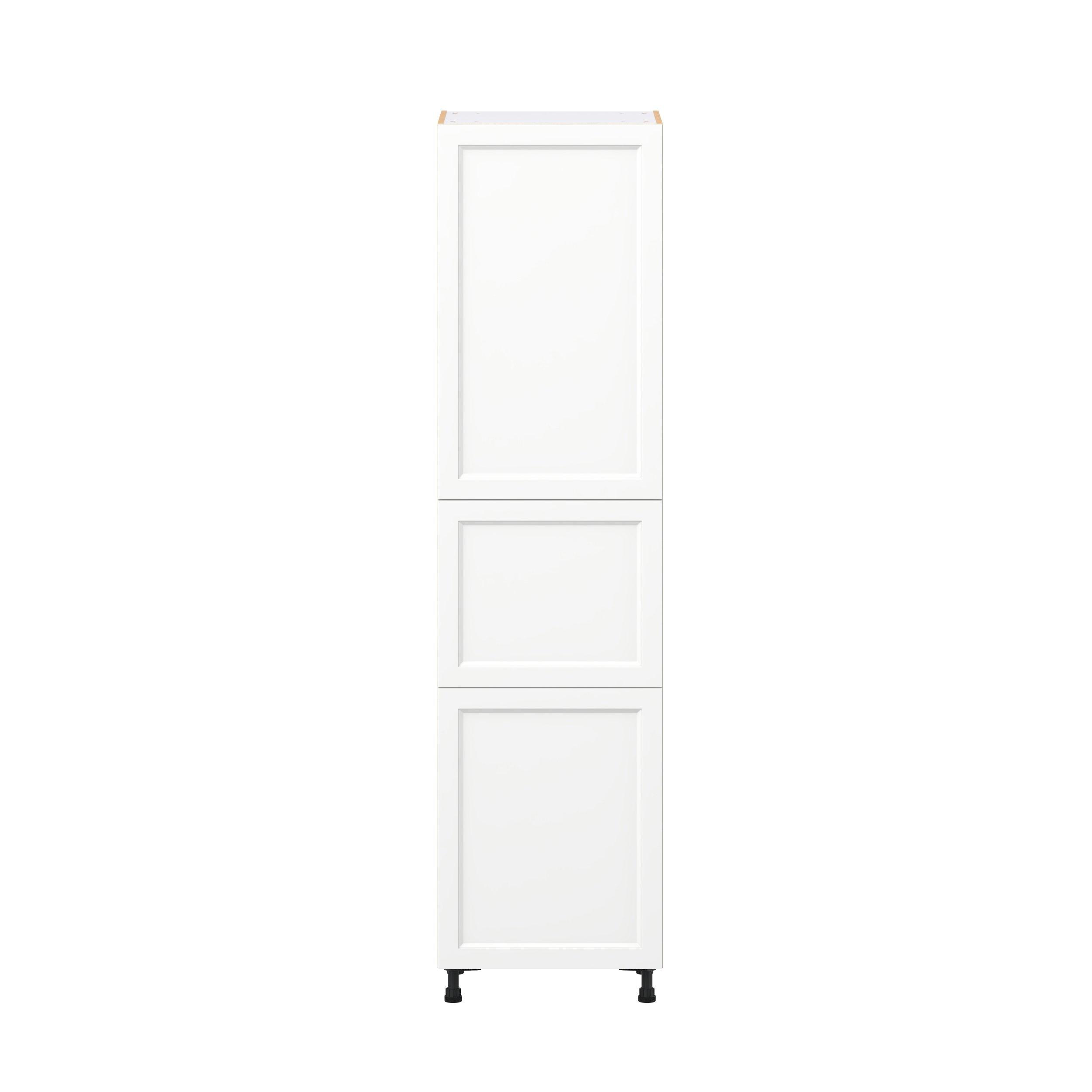 Peachtree 24 in. Painted Bright White Door Pantry Cabinet