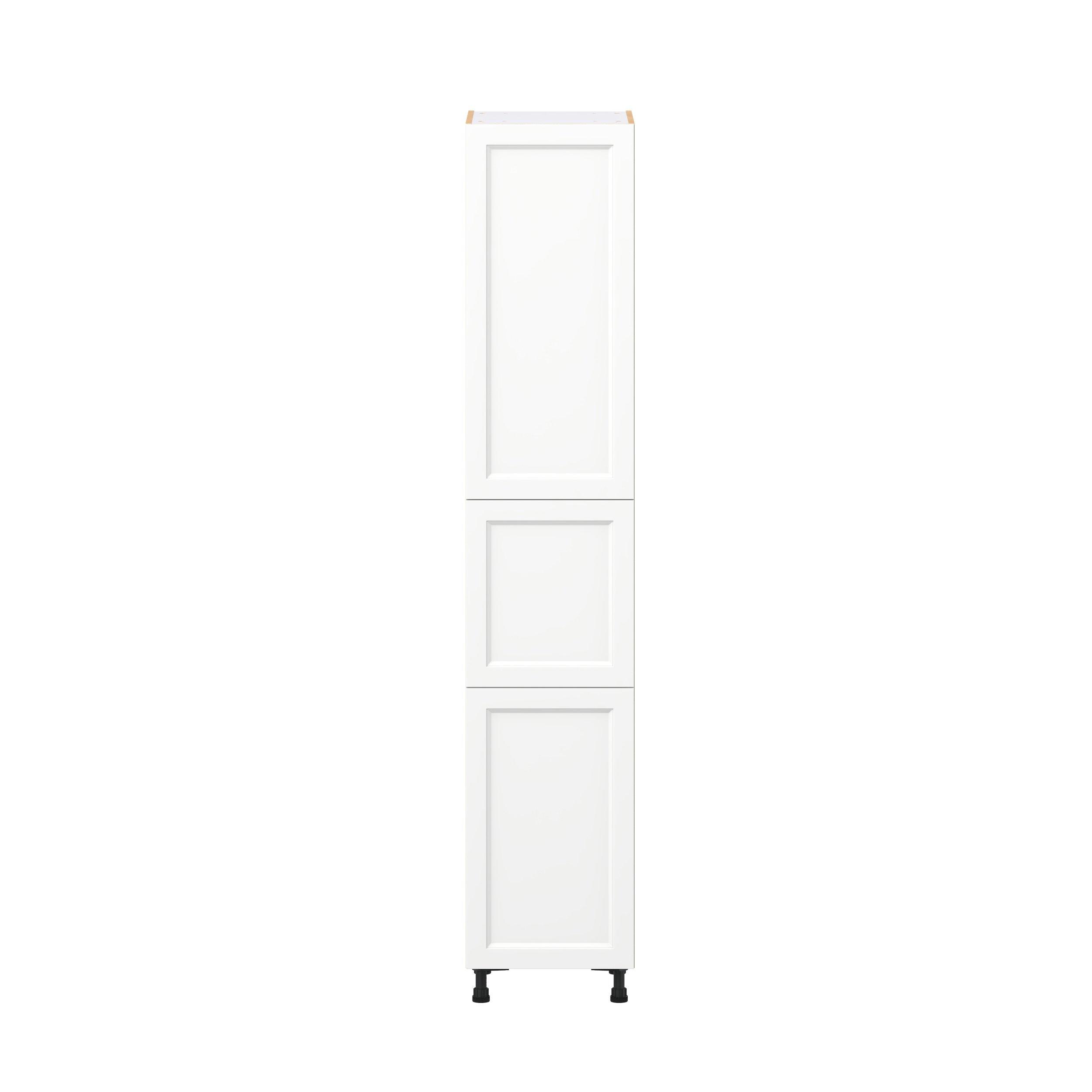 Peachtree 18 in. Painted Bright White Door Pantry Cabinet