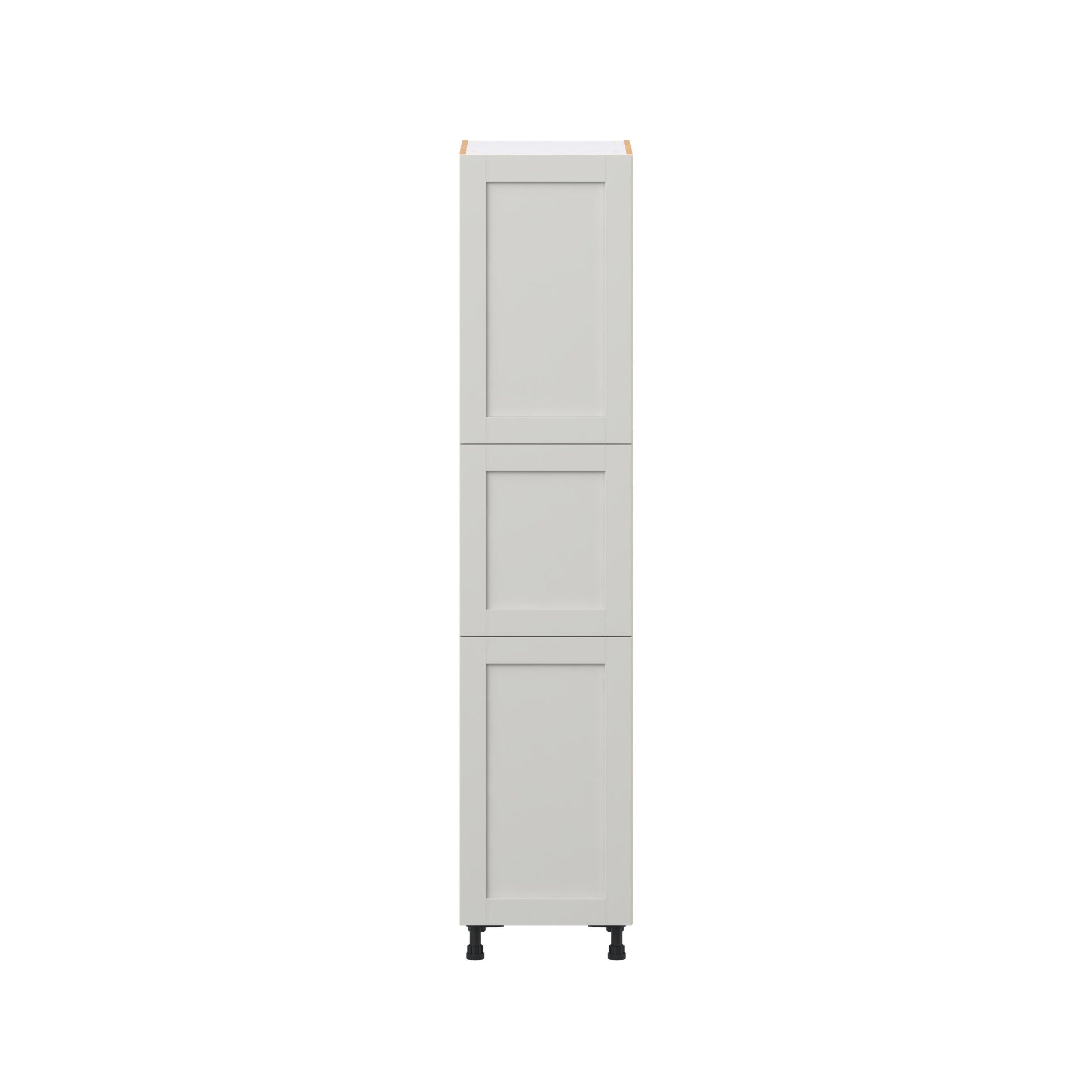 Summerhill 18 in. Light Gray Door Pantry Cabinet