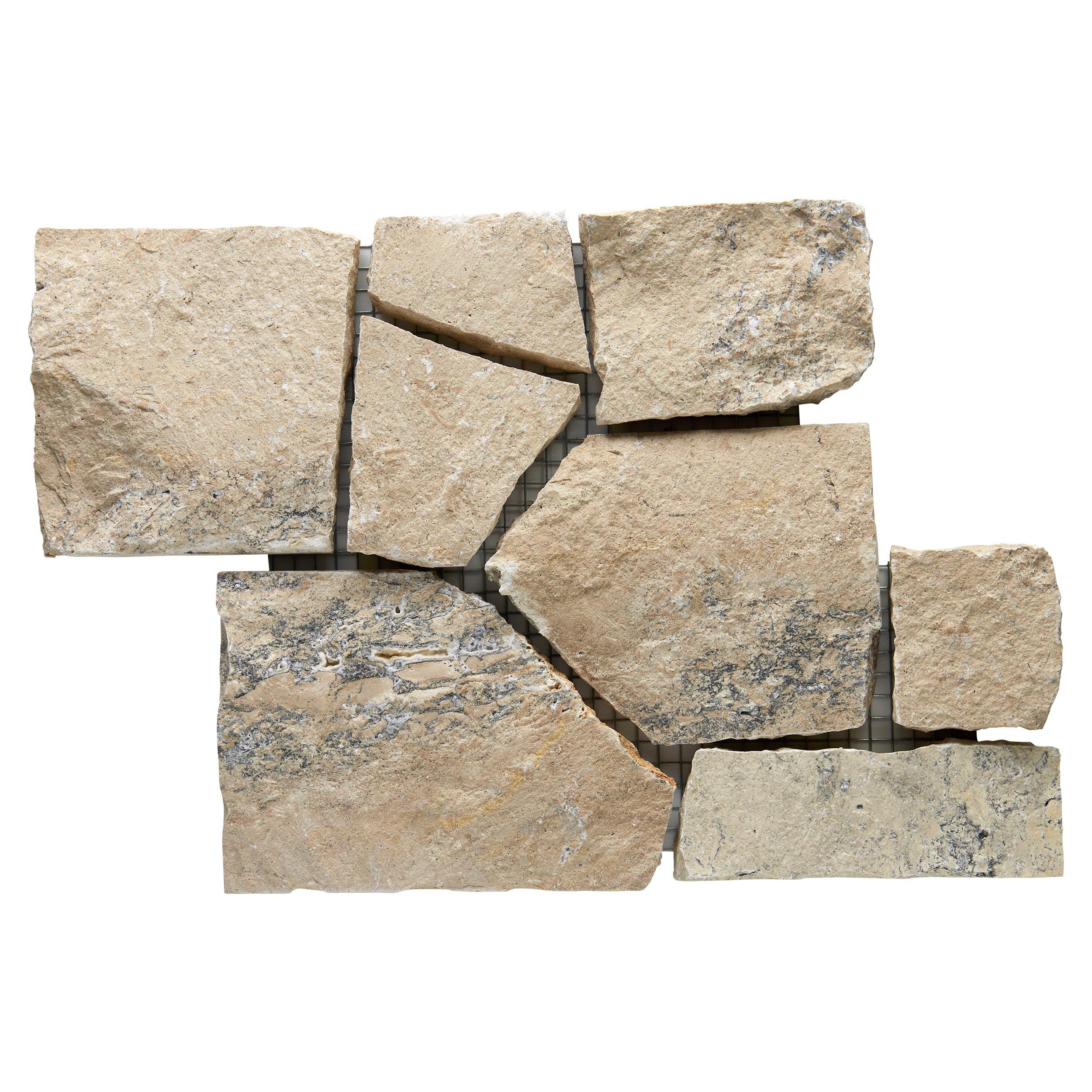 Sandrift Travertine Random Ledger Panel