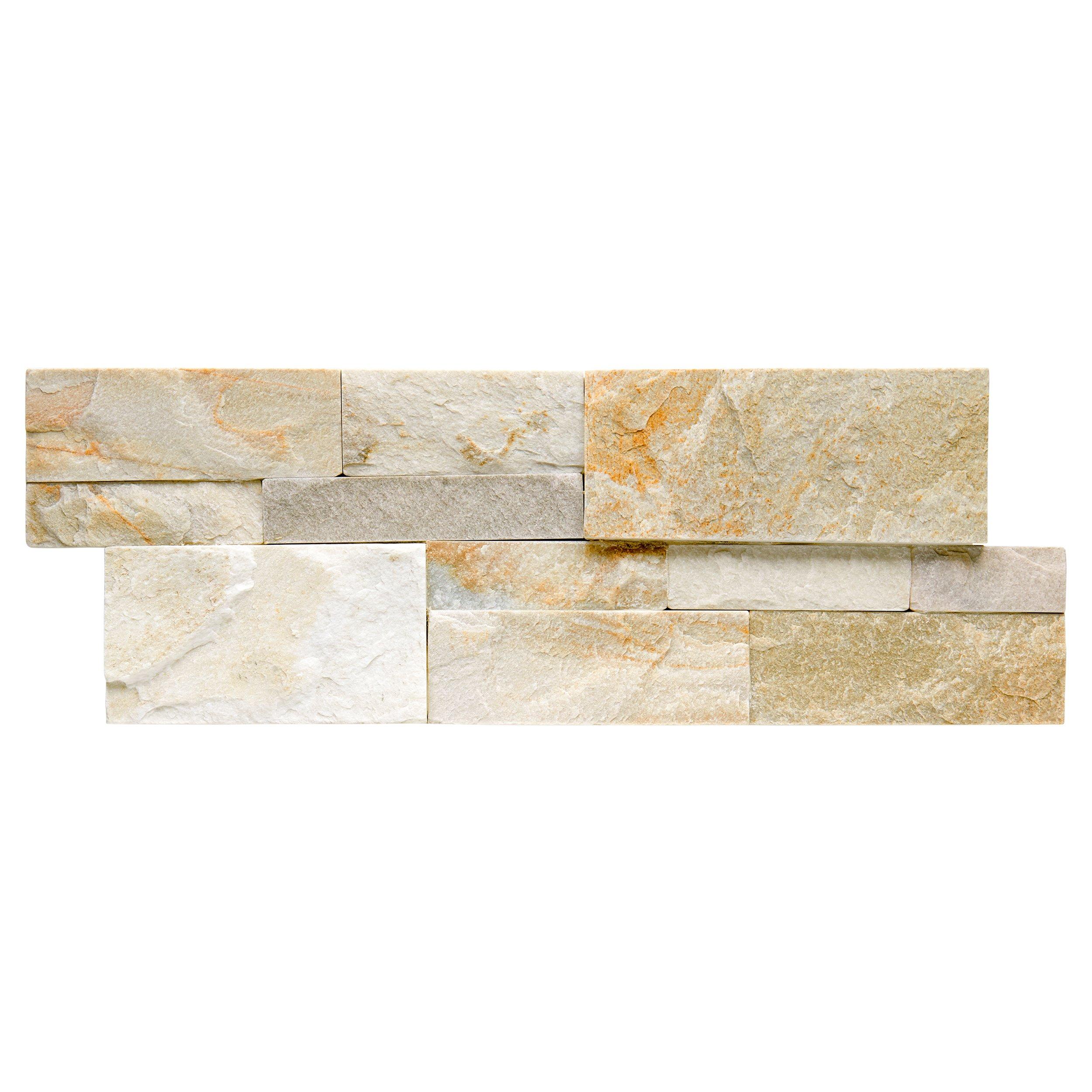 Meadowcrest Quartzite Splitface Ledger Panel
