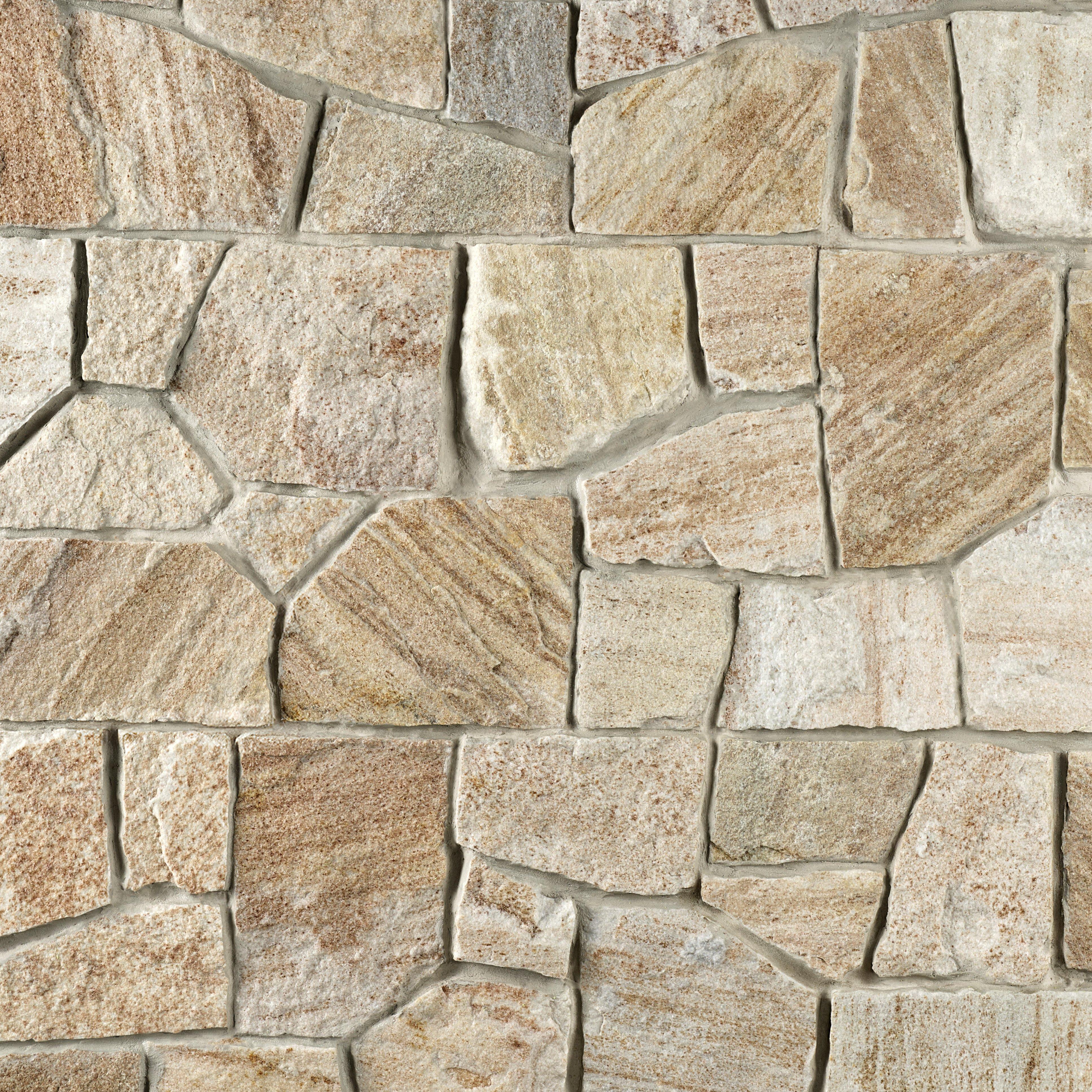 Cliffside Quartzite Random Ledger Panel