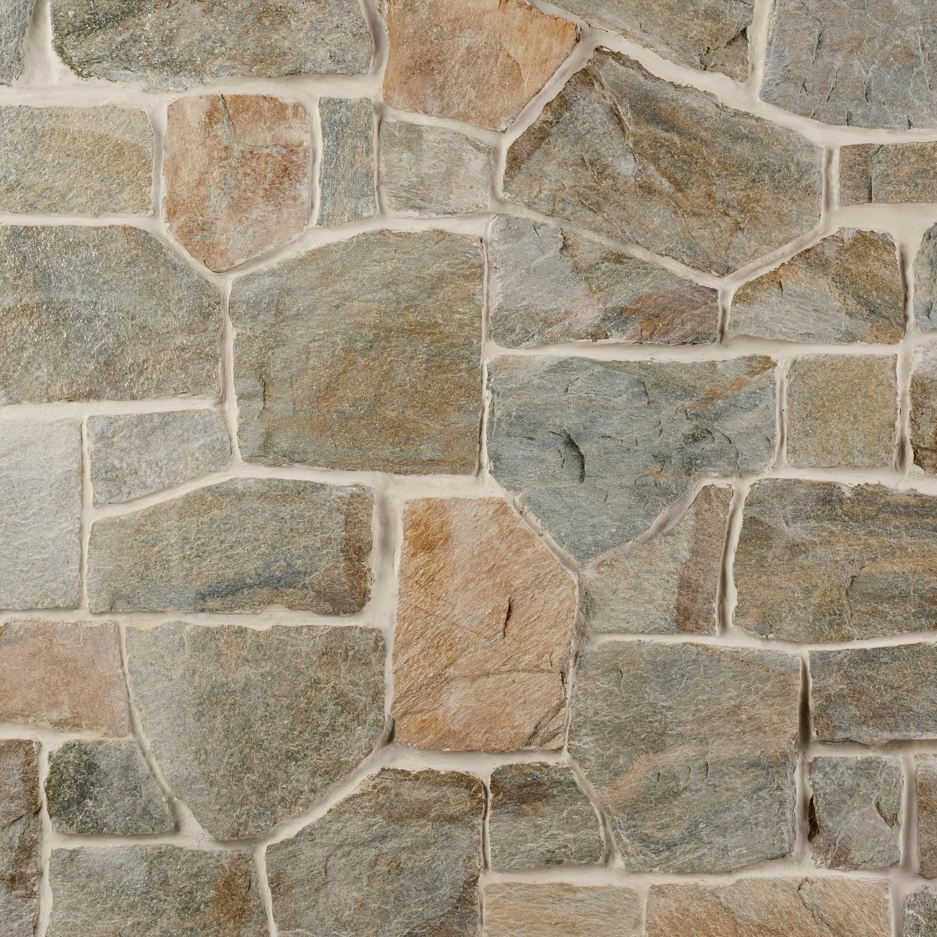 Tuscan Sun Quartzite Random Ledger Panel