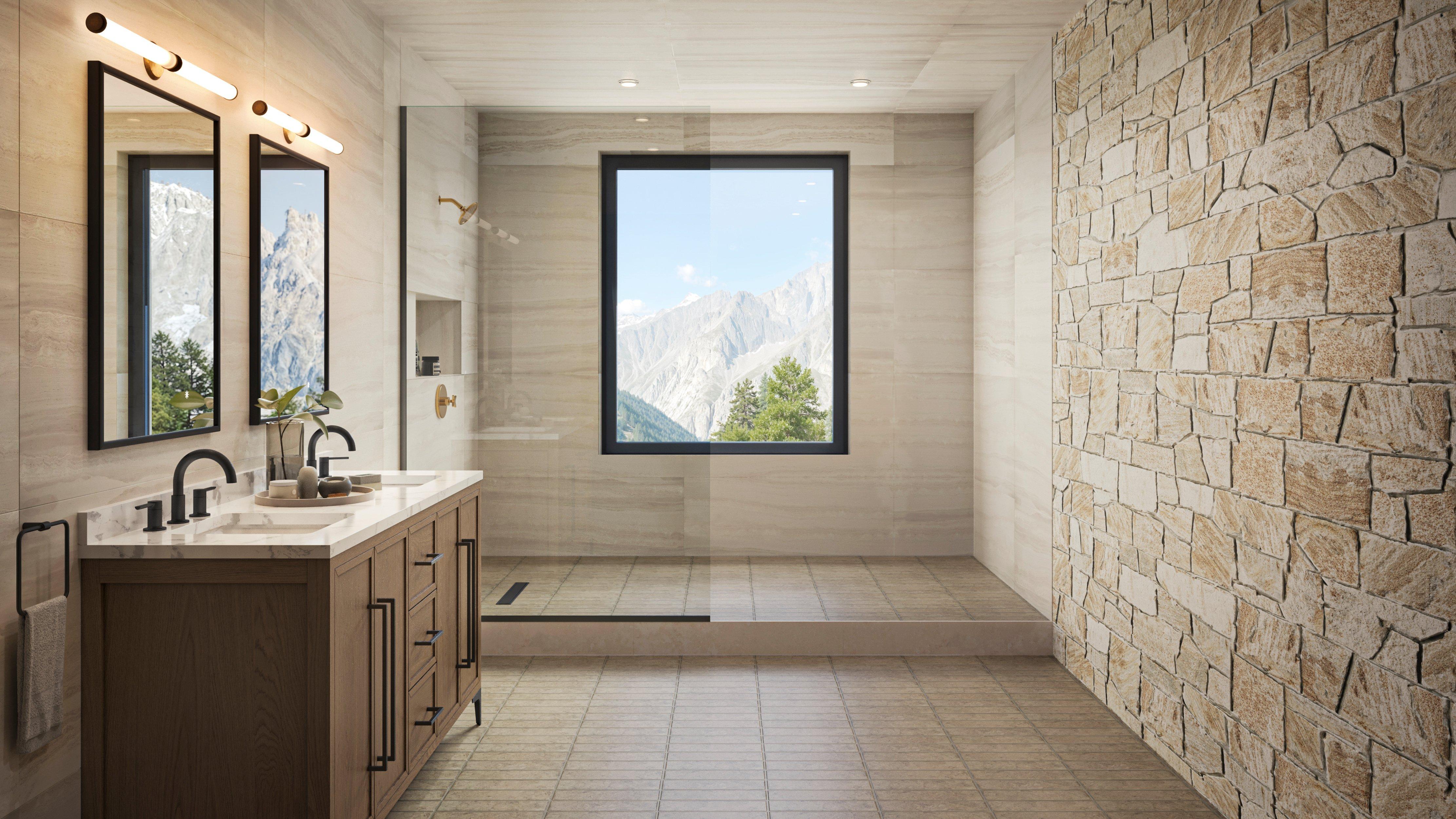 Cliffside Quartzite Random Ledger Panel