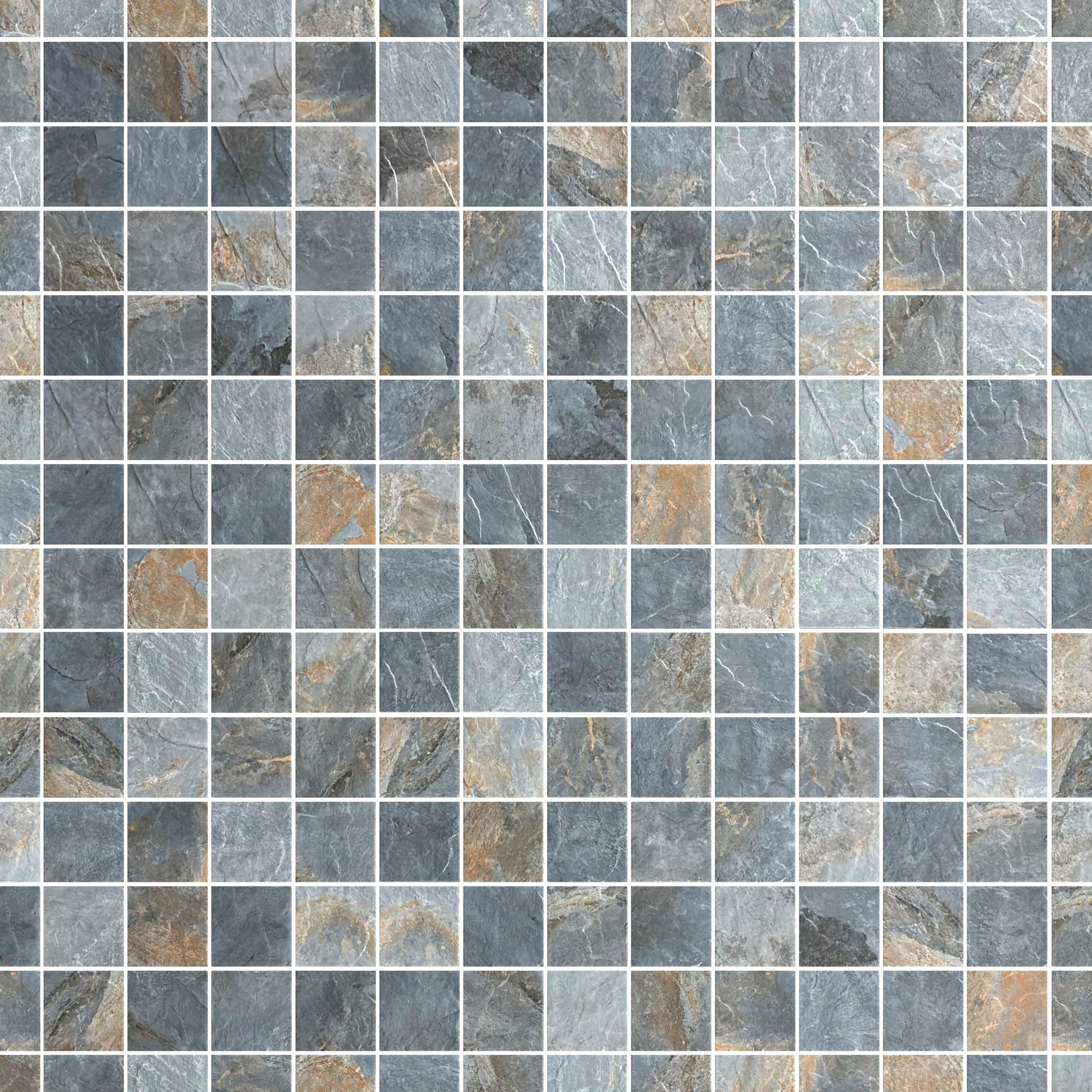Piedra Azul Square Porcelain Mosaic
