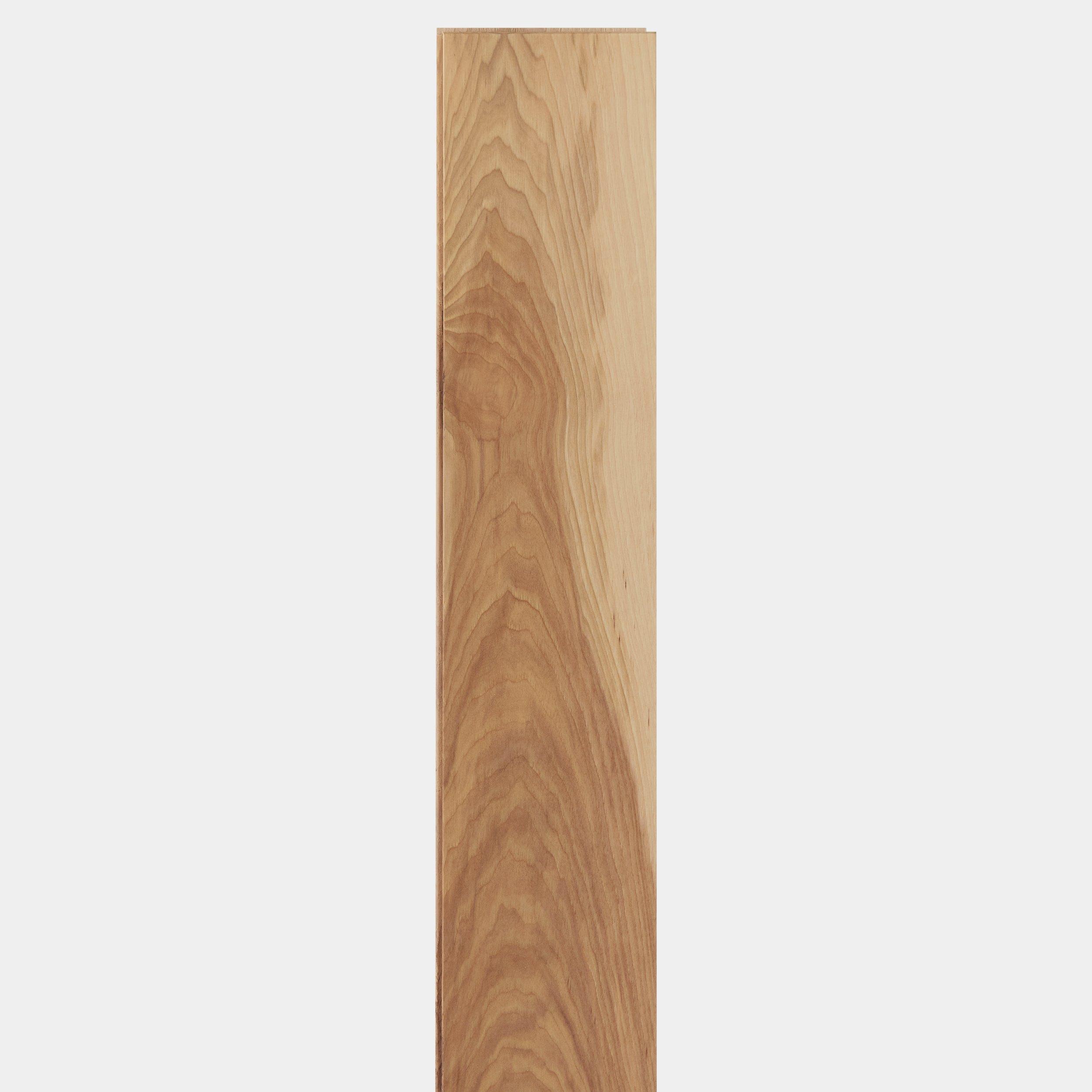 Natural Hickory Smooth Solid Hardwood