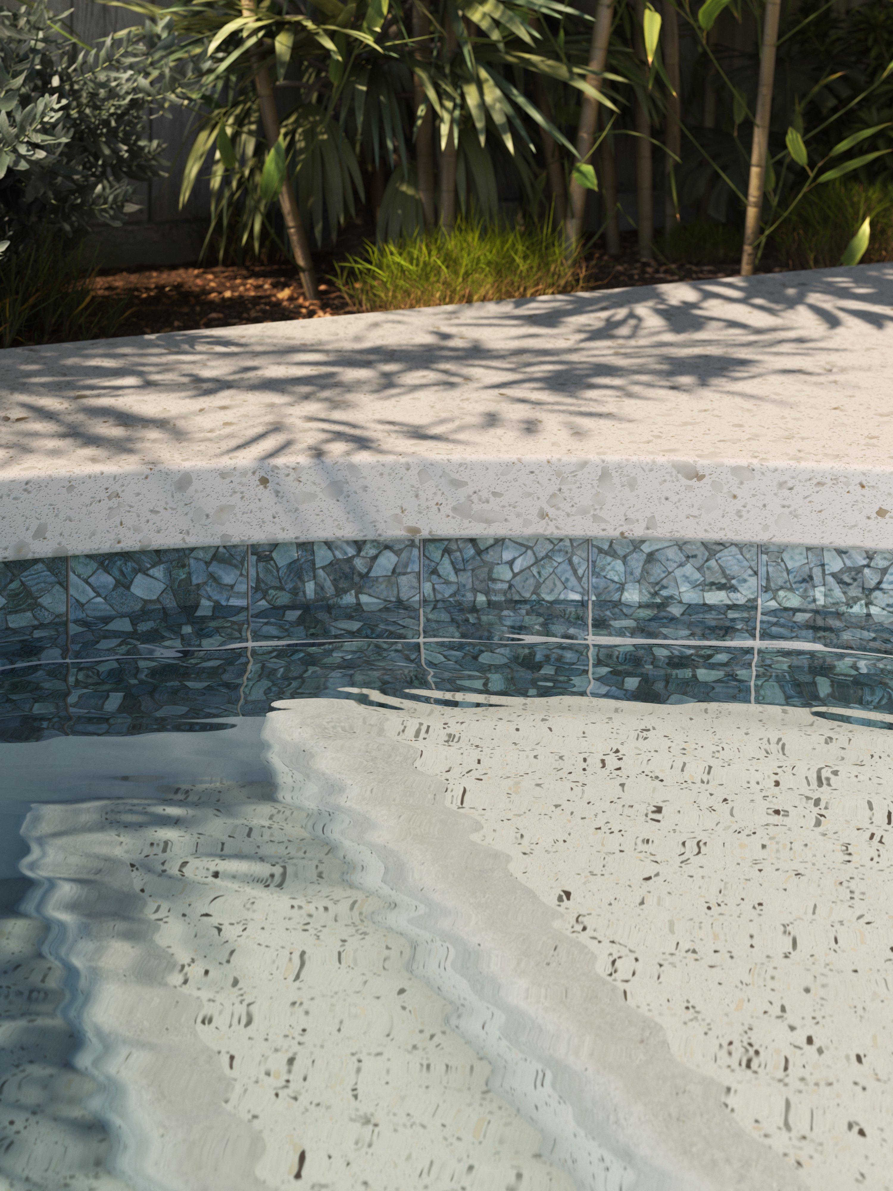 Marina Riverstone High Gloss Porcelain Tile