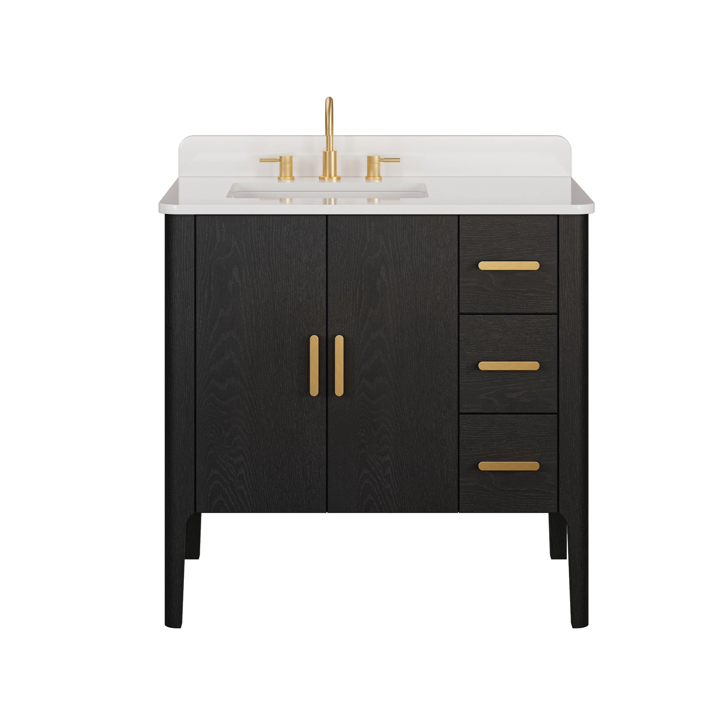 Aspen Vanity with Quartz Top