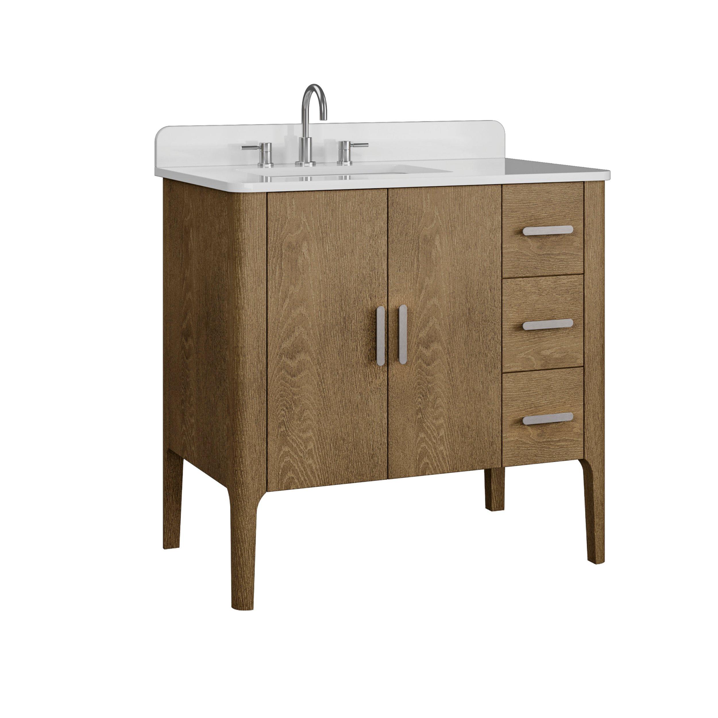 Aspen Vanity with Quartz Top