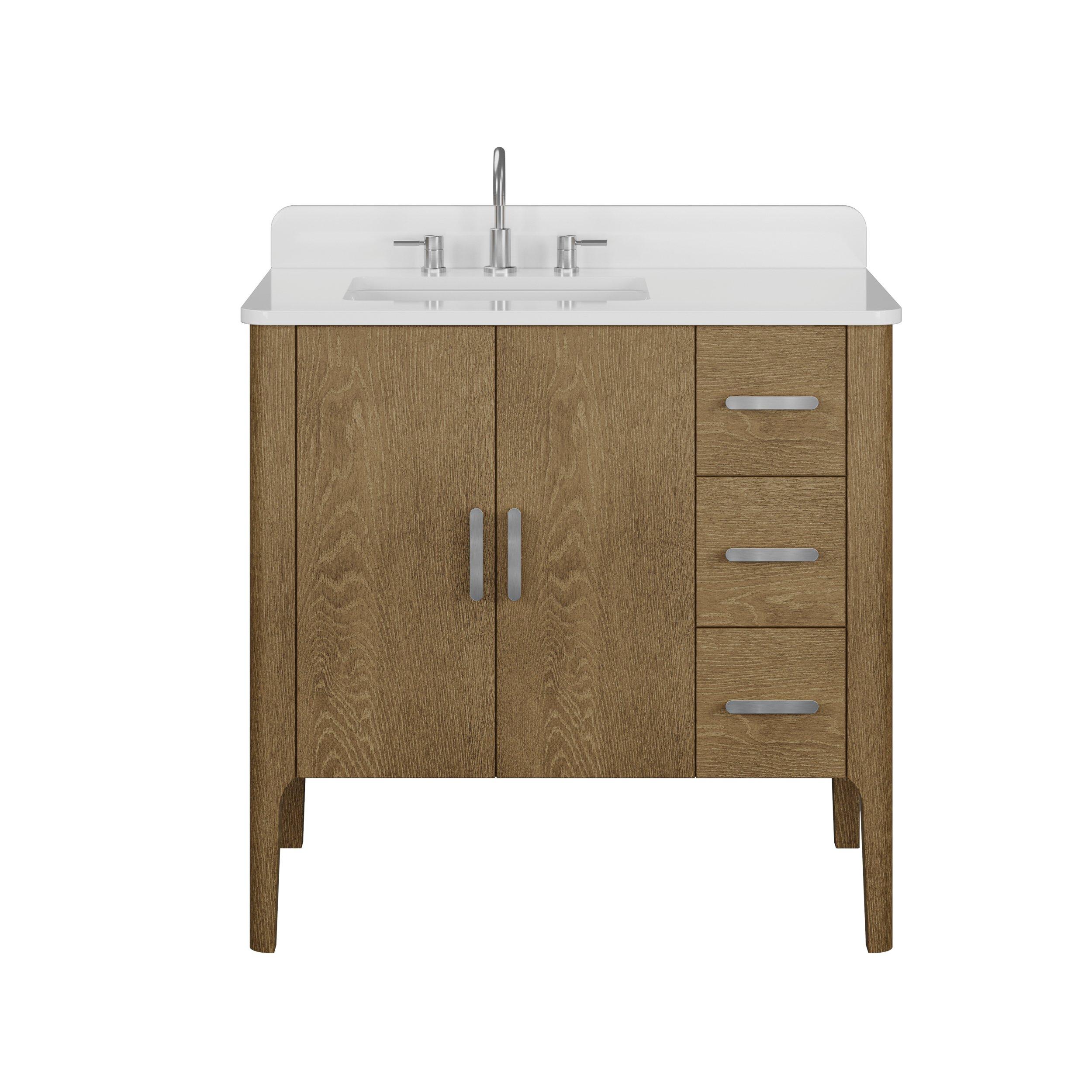 Aspen Vanity with Quartz Top
