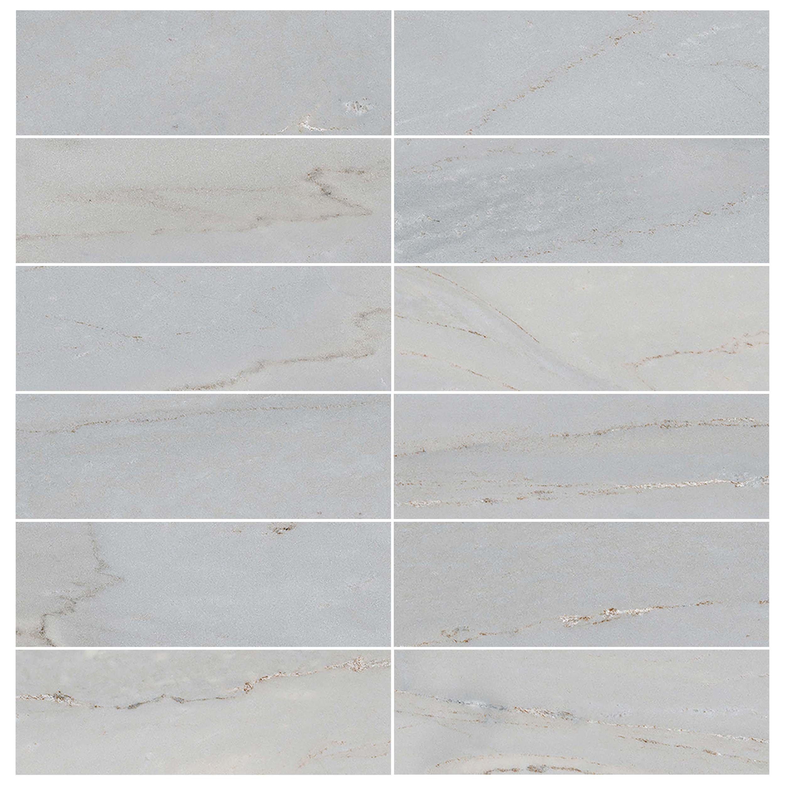 Palissandro Blue Stack Matte Porcelain Mosaic