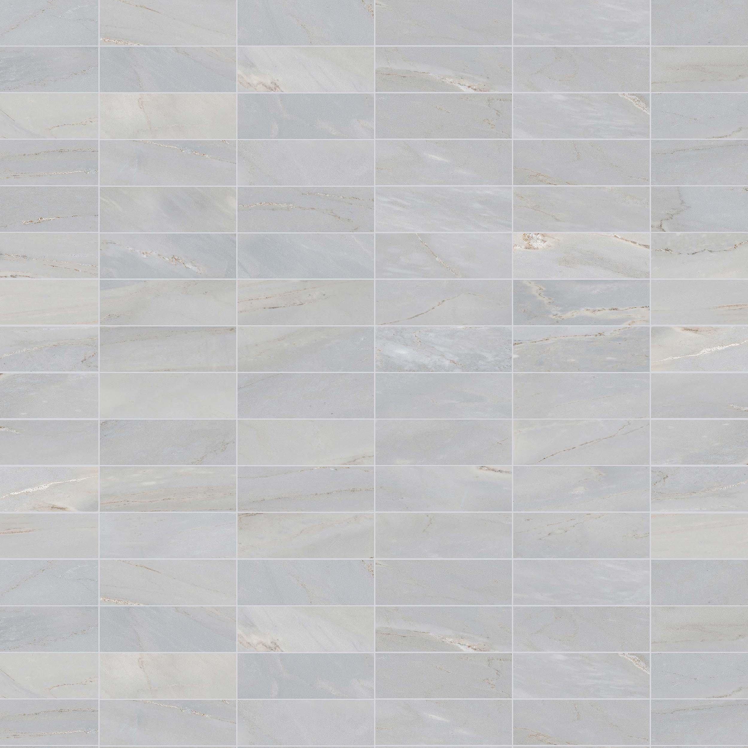 Palissandro Blue Stack Matte Porcelain Mosaic