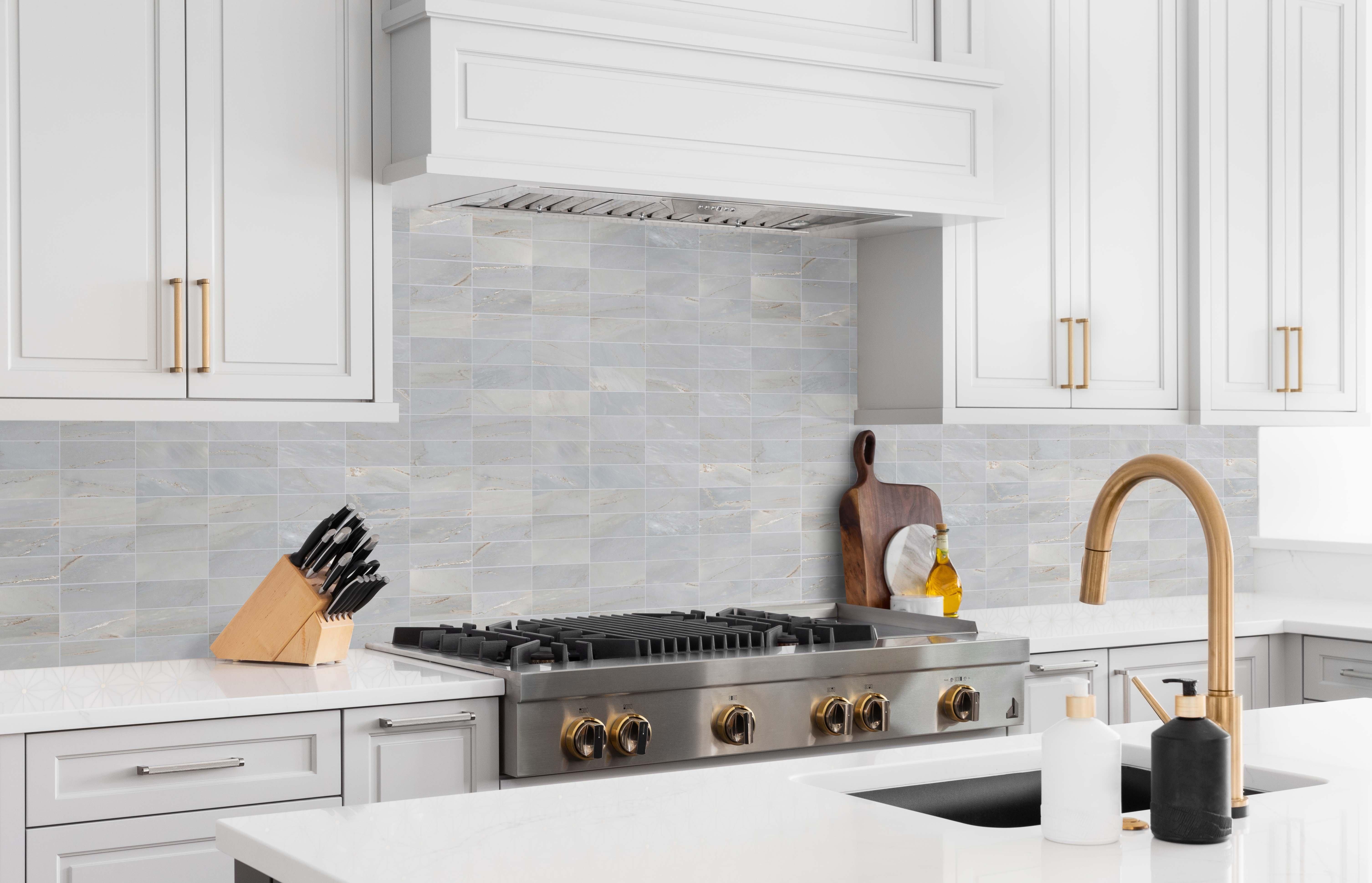 Palissandro Blue Stacked Mosaic