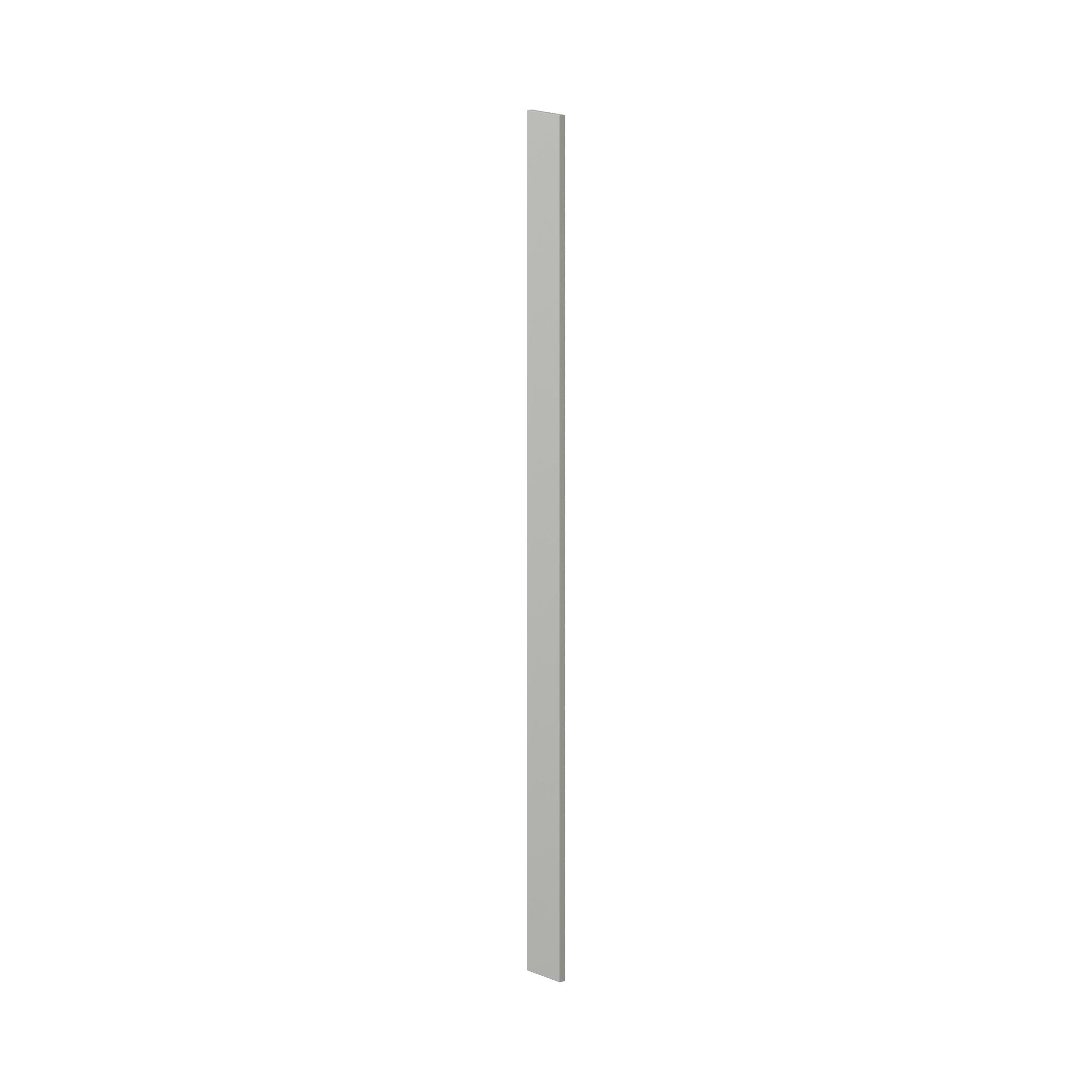 Baxley 6 x 96in. Painted Whisper Gray Plywood Cabinet Fill Strip