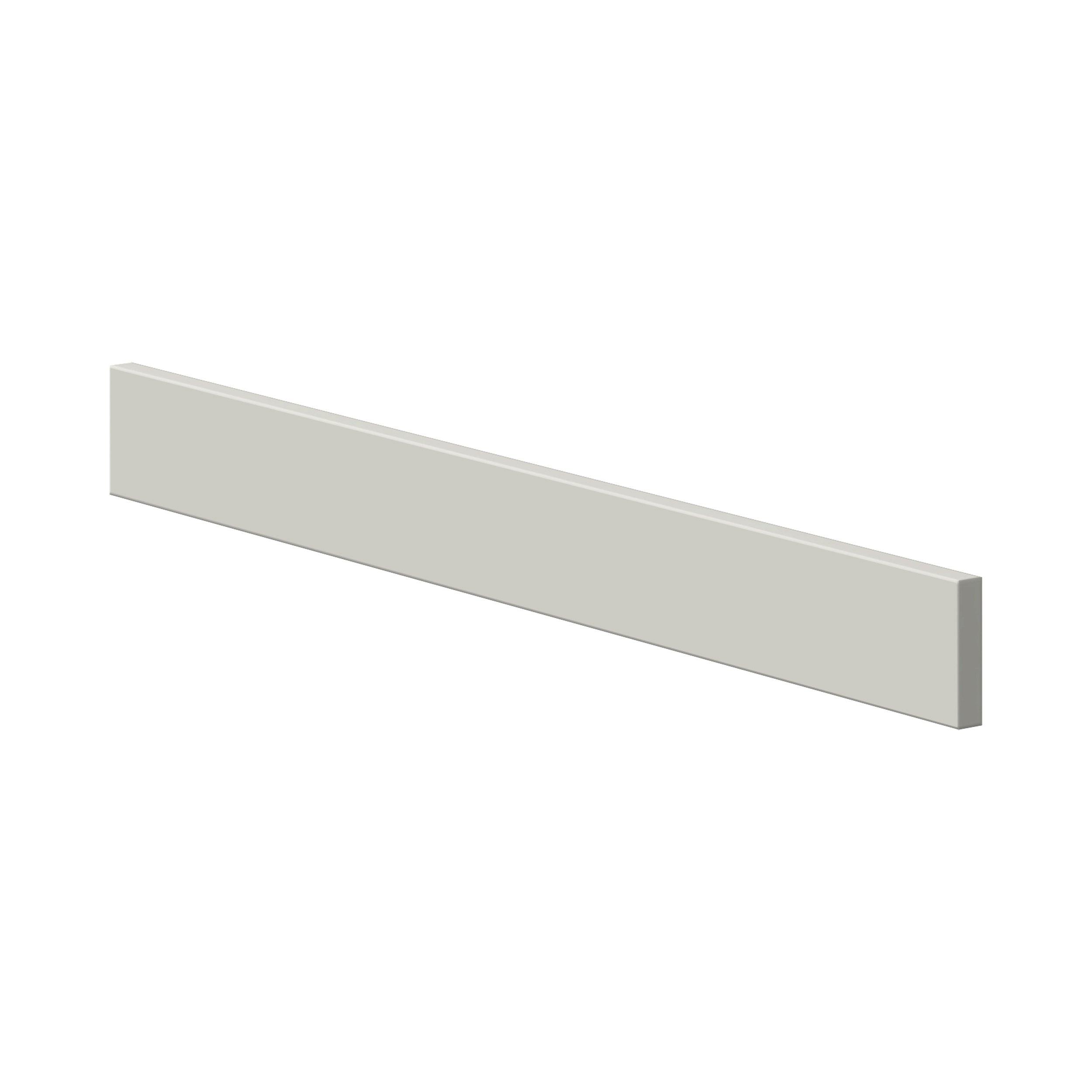 Lenox 3x 30in. Painted Light Gray Cabinet Filler Strip
