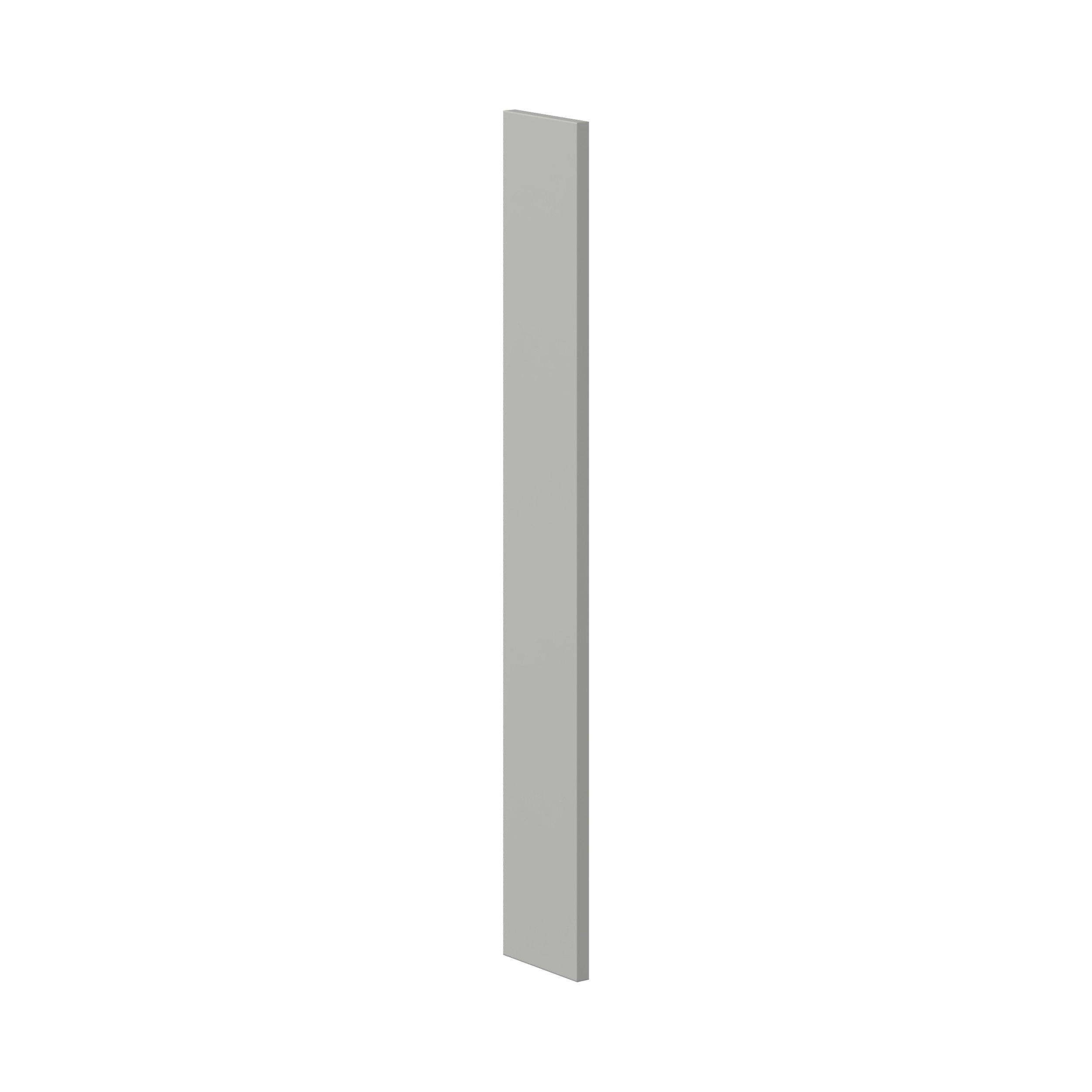 Baxley 6 x 42in. Painted Whisper Gray Plywood Cabinet Fill Strip