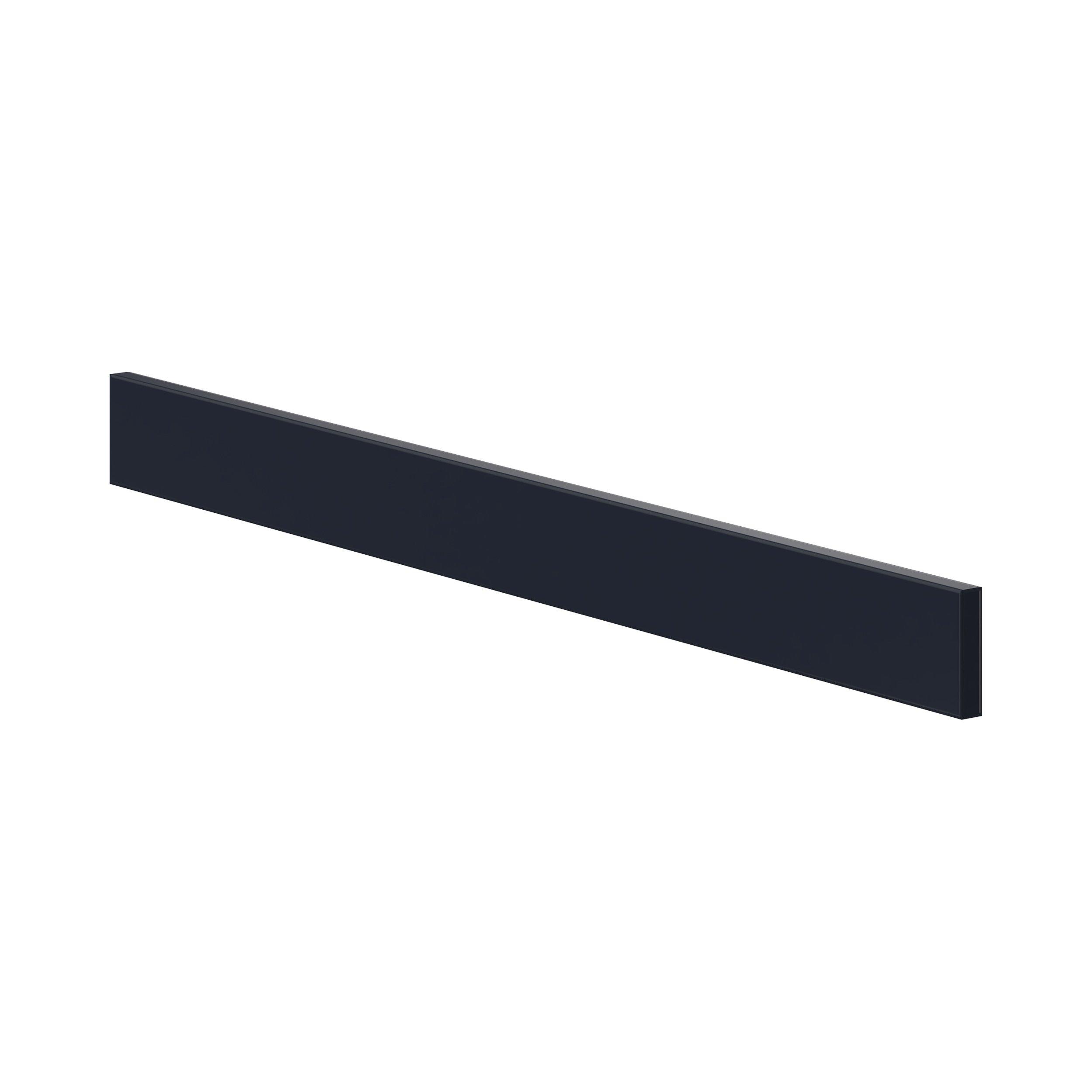 Peachtree 3x 35in. Painted Midnight Blue Cabinet Filler Strip