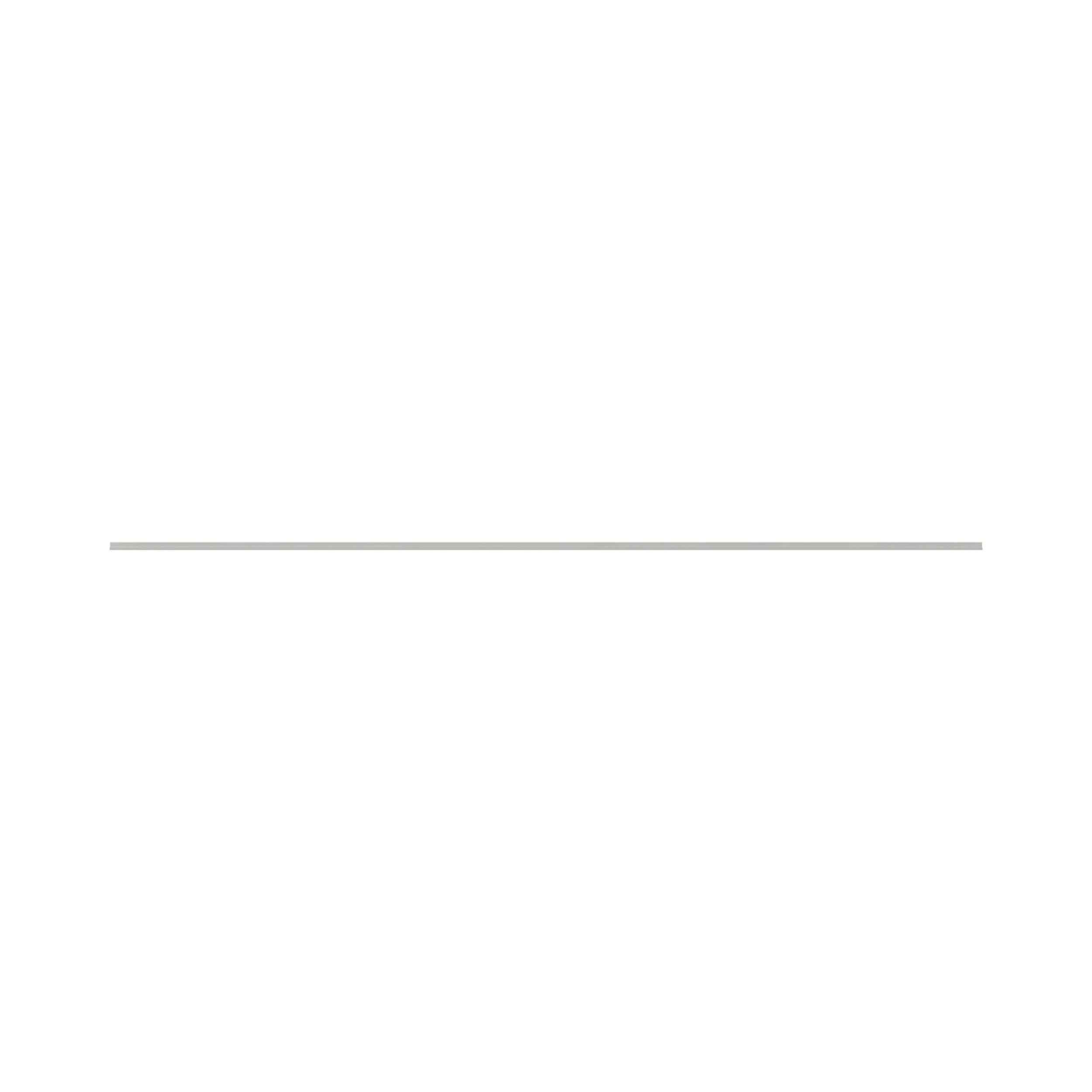 Baxley 96 x 0.7in. Painted Whisper Gray Plywood Cabinet Outside Corner Molding