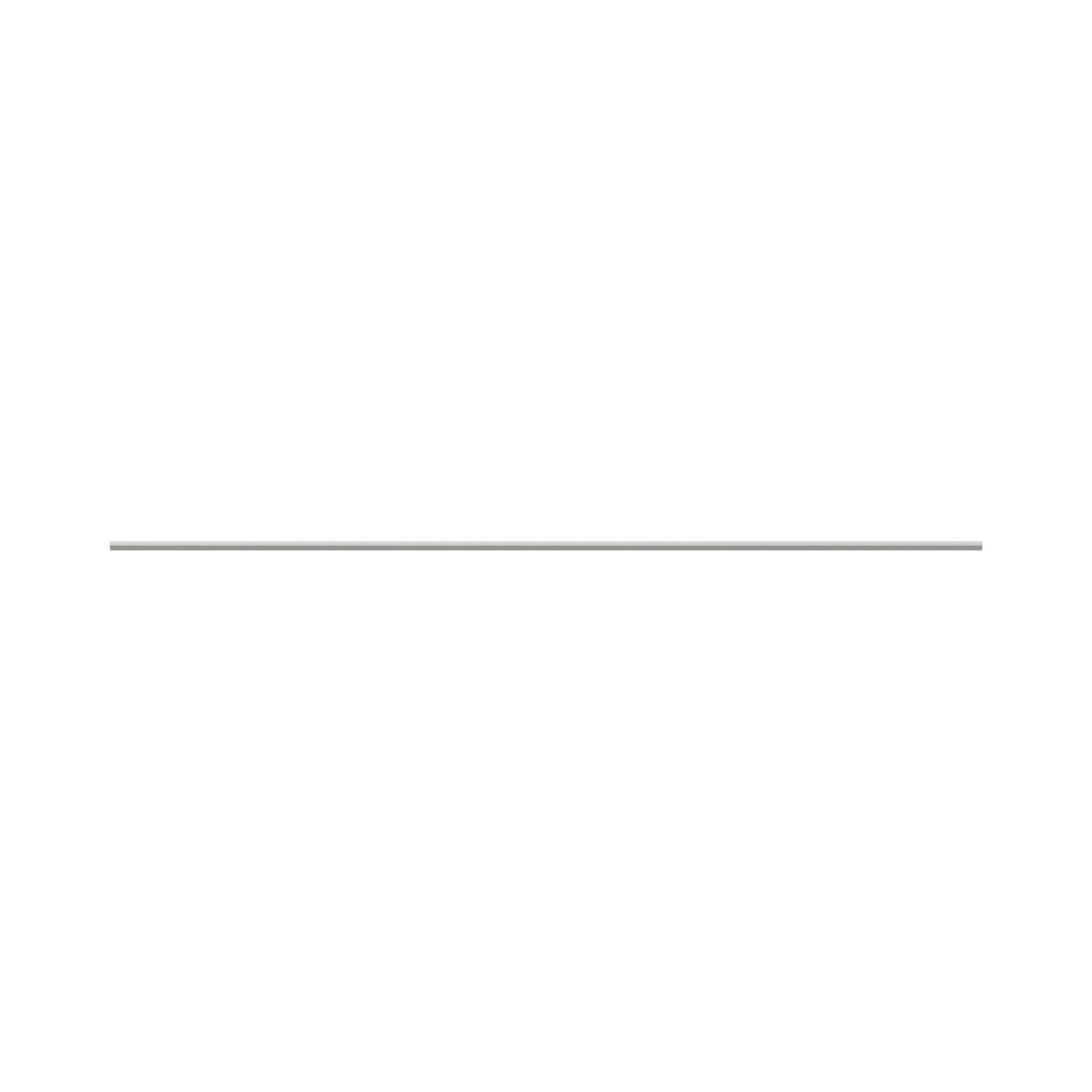 Lenox 1.73x 96in. Painted Light Gray Cabinet Painted Valance