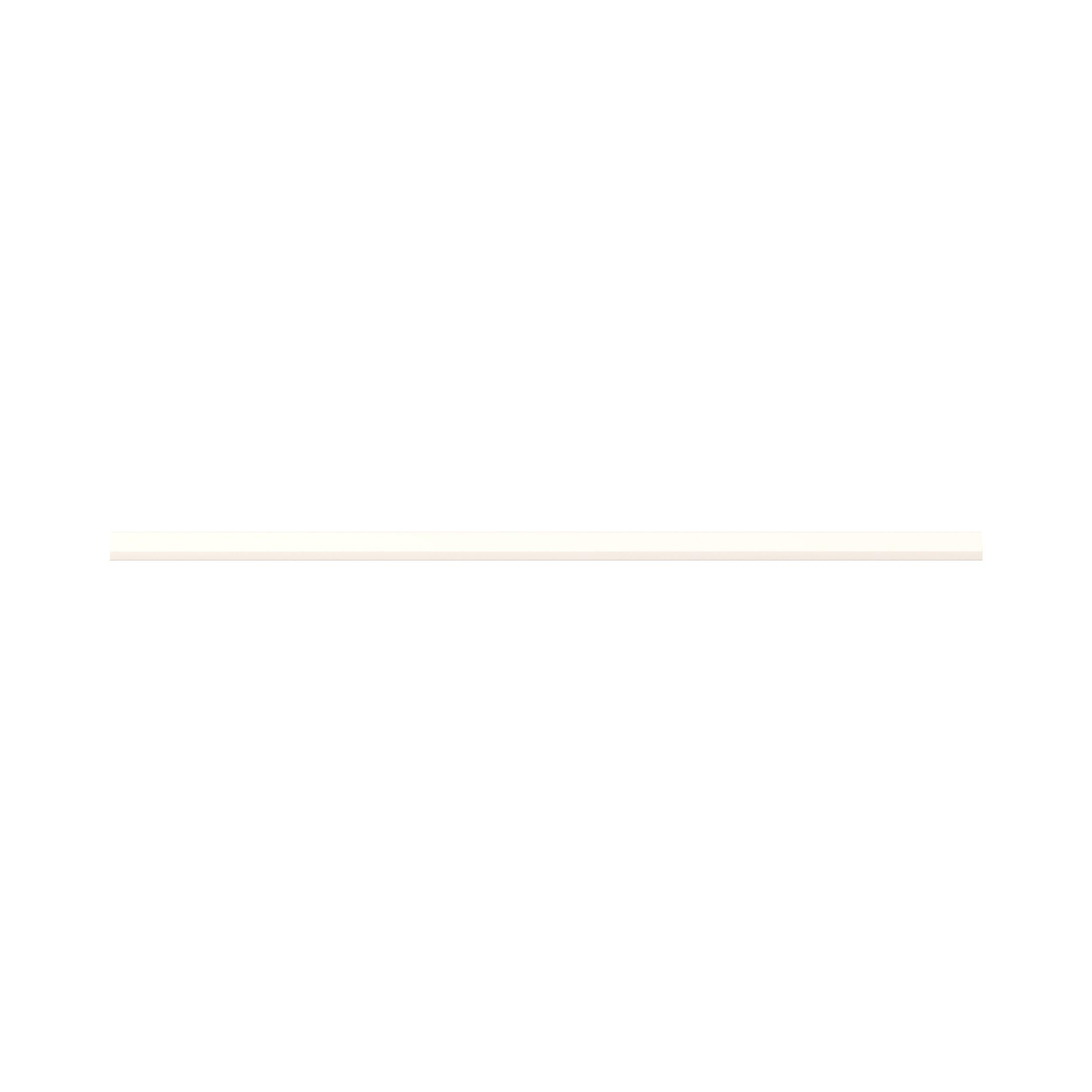 Linden 2.93x 96in. Painted Washed Linen Cabinet Crown Molding without Cleat