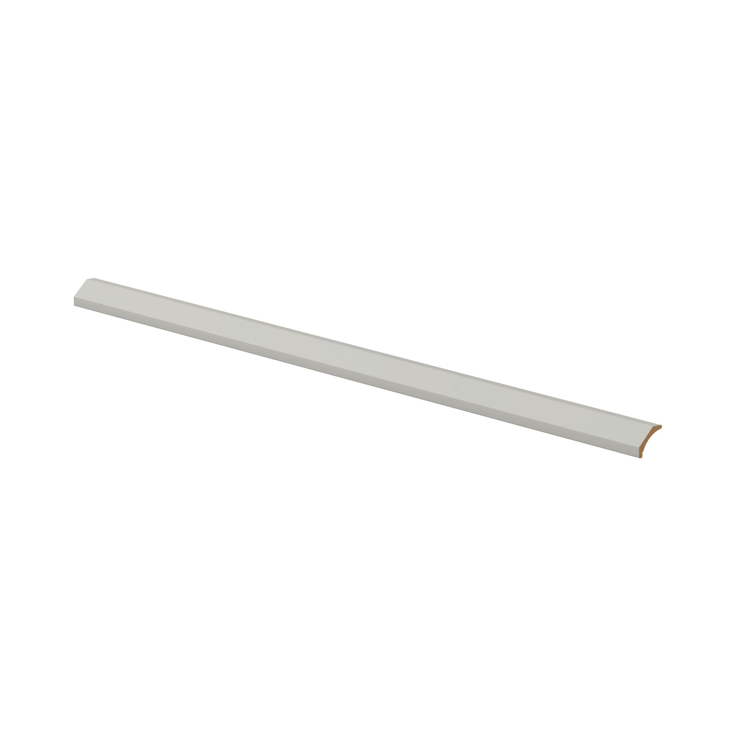 Summerhill 2.93x 96in. Light Gray Cabinet Crown Molding without Cleat