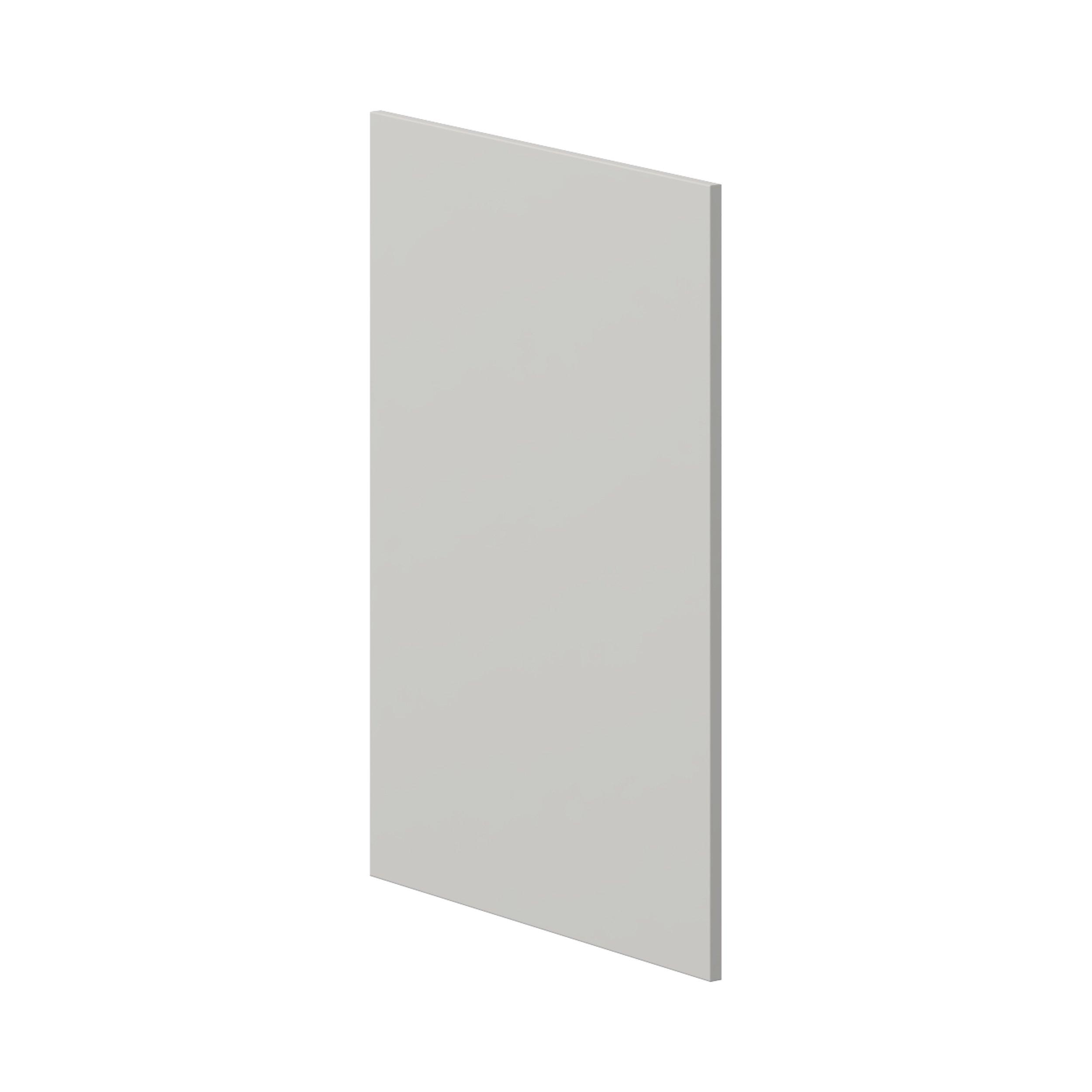 Lenox 24.57x 34.5in. Painted Light Gray Cabinet End Panel