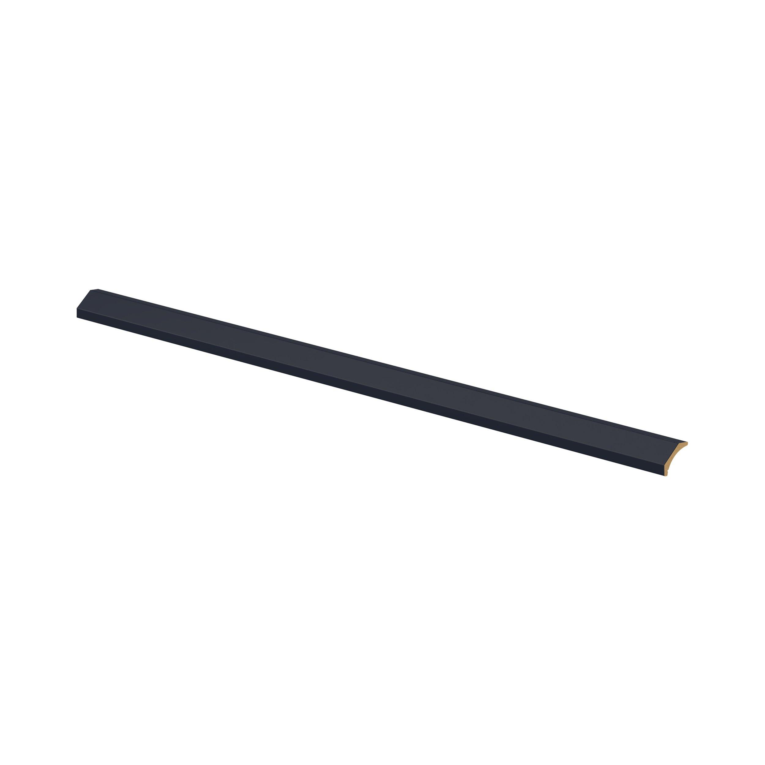 Peachtree 2.93x 96in. Painted Midnight Blue Cabinet Crown Molding without Cleat