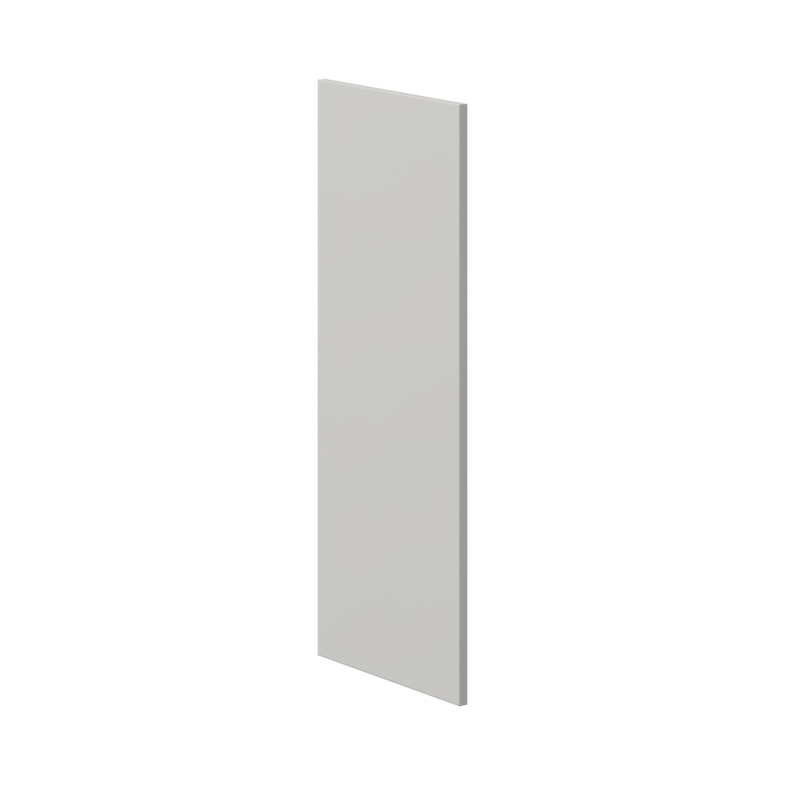 Lenox 14.81x 37.5in. Painted Light Gray Cabinet End Panel