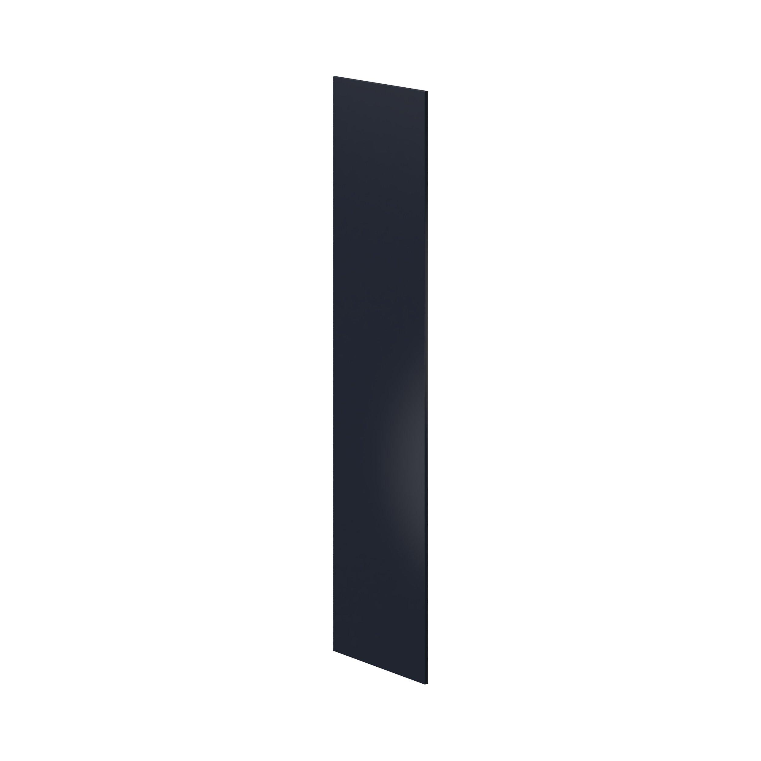 Peachtree 24.57x 96in. Painted Midnight Blue Cabinet End Panel