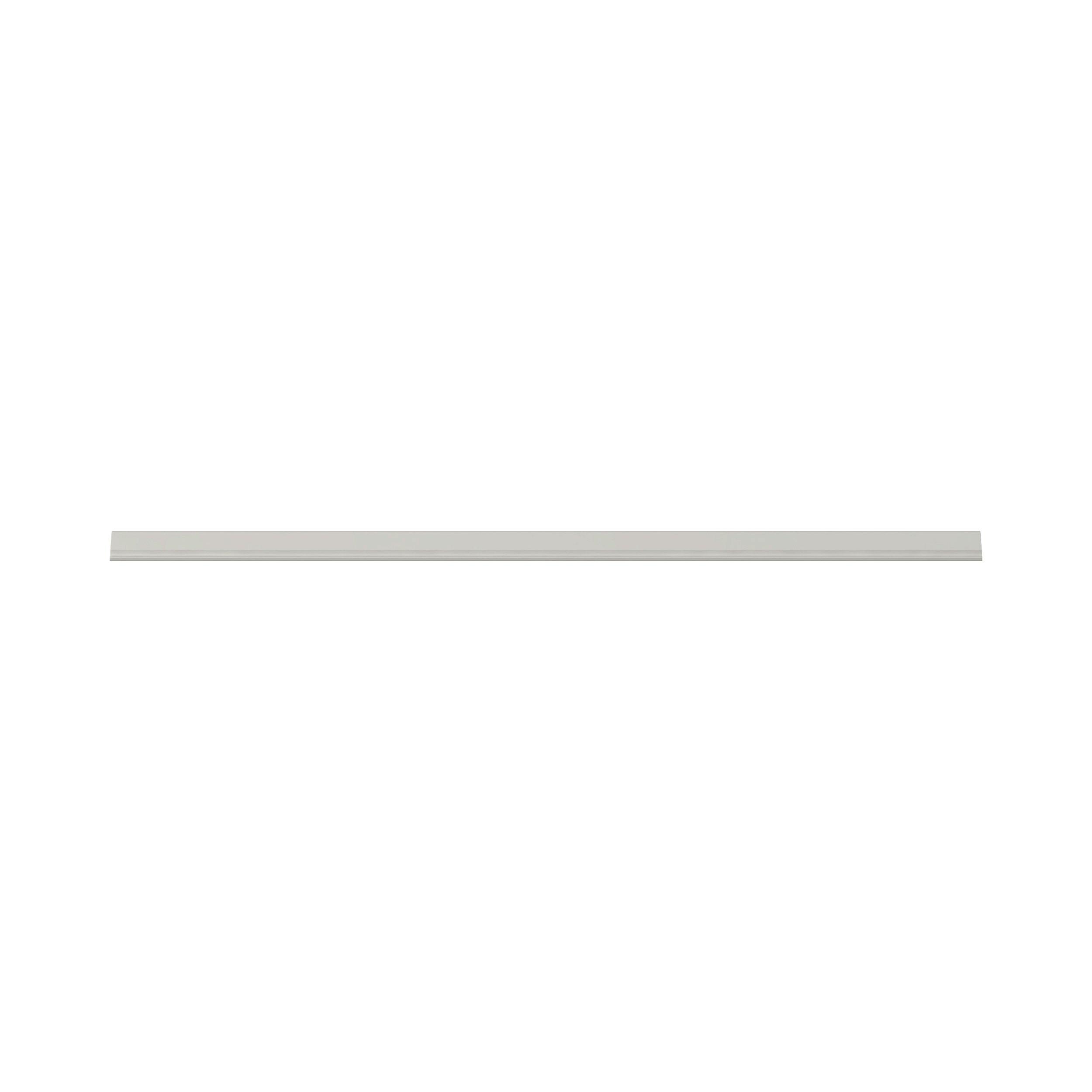 Summerhill 4.98x 96in. Light Gray Cabinet Cove Crown Molding with Cleat