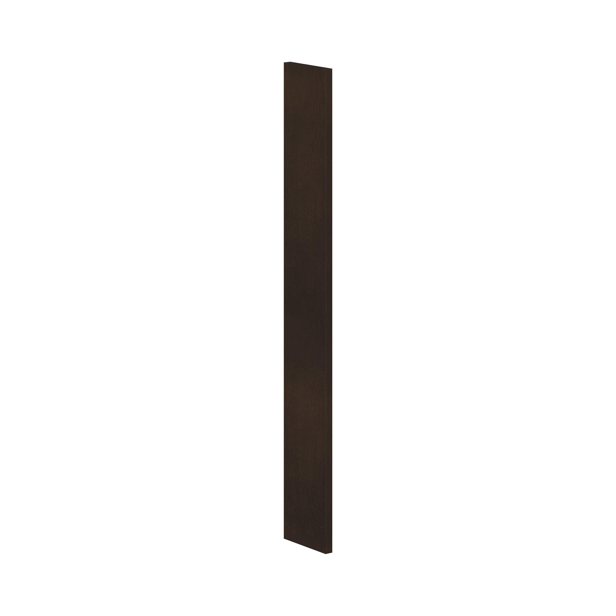 Baxley 6 x 42in. Stained Cocoa Plywood Cabinet Fill Strip