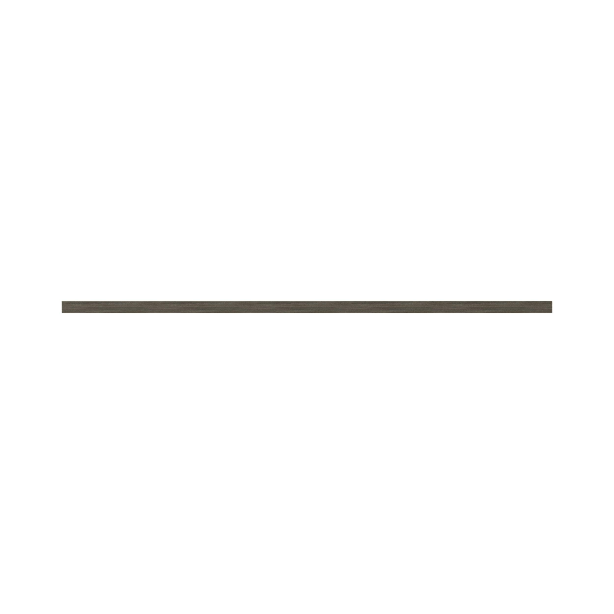 Glenwood 96x 2.3in. Burnt Walnut Cabinet Painted Valance