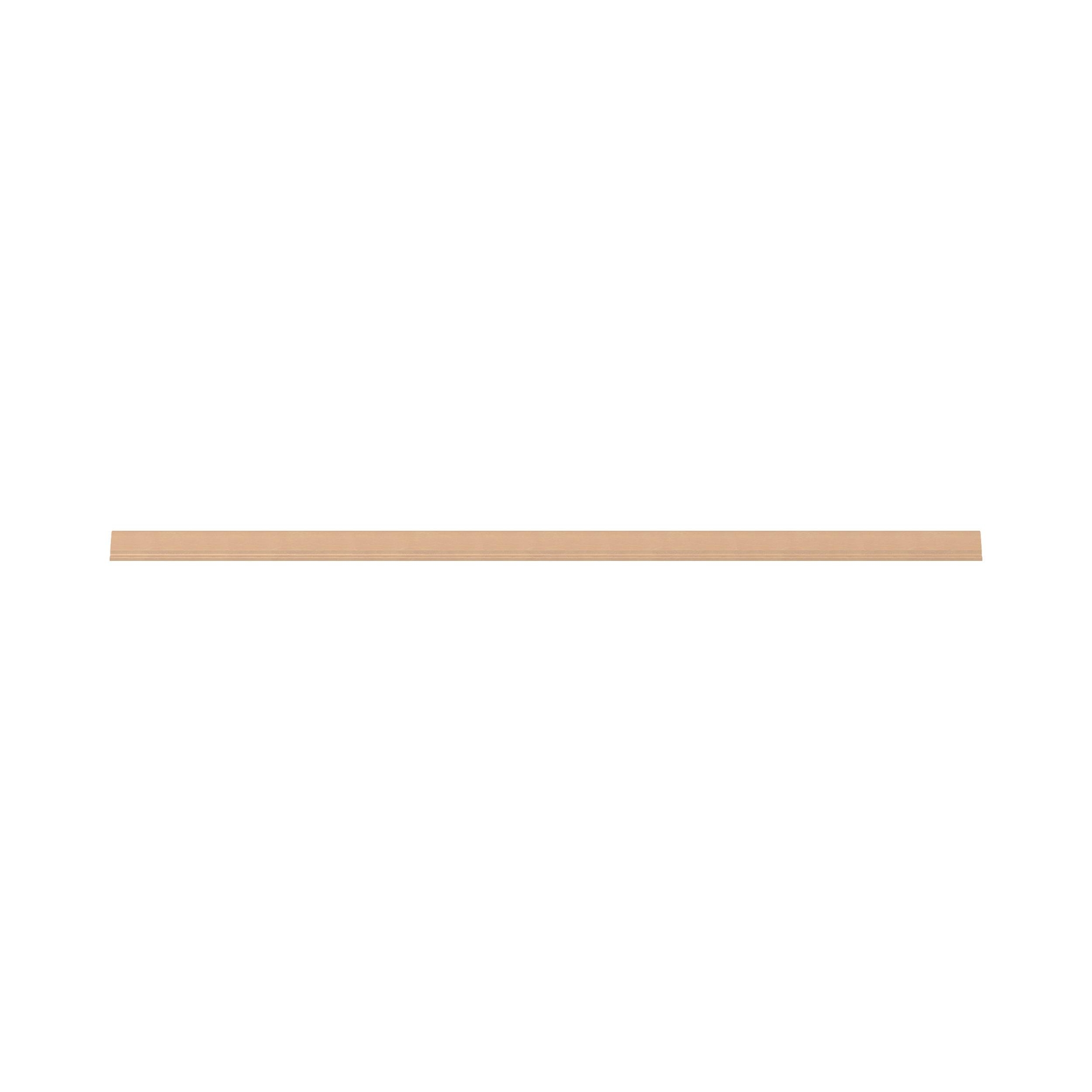 Sugarhill 4.98x 96in. Stained Sugar Cookie Cabinet Cove Crown Molding with Cleat