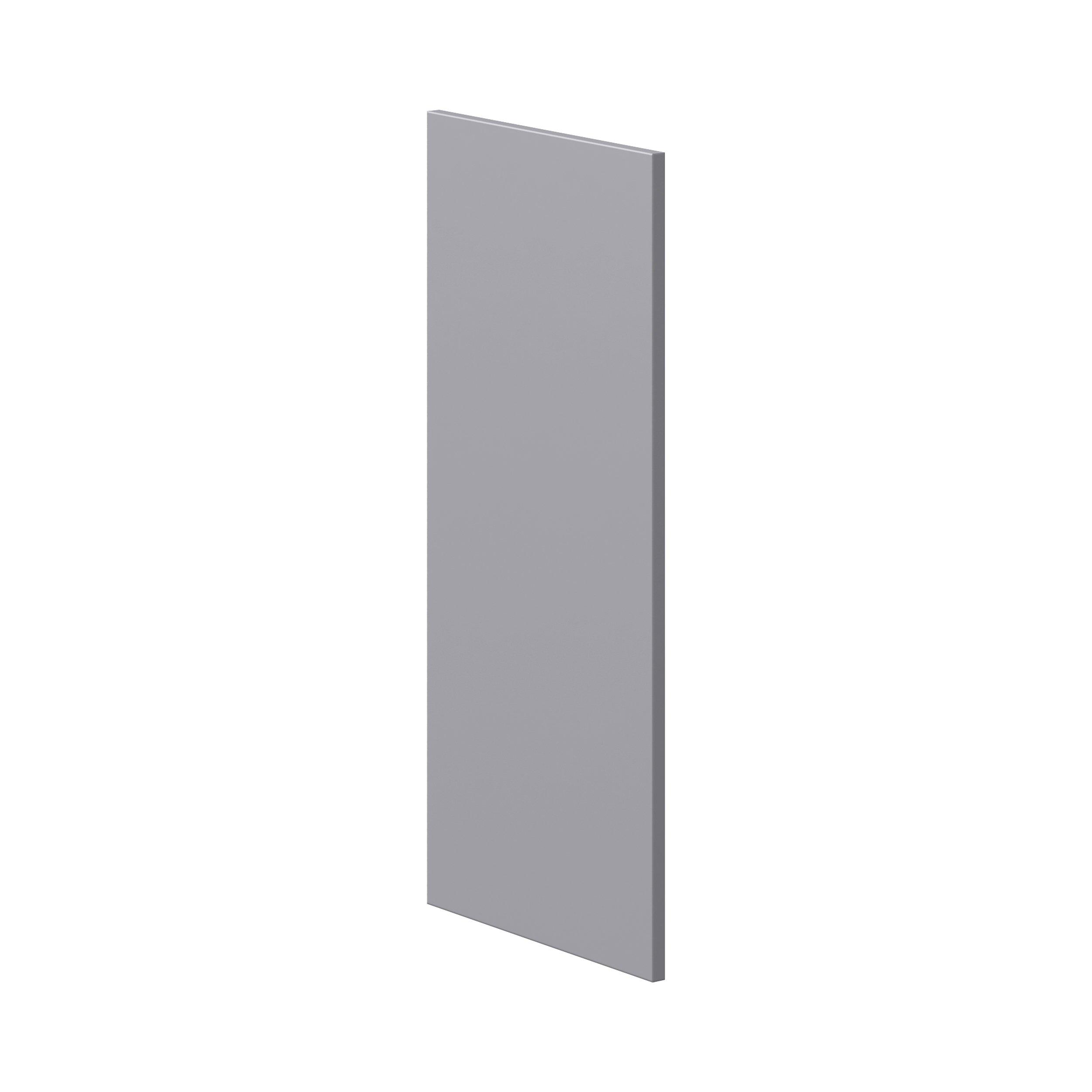 Candler 32.5 x 14.8in. Painted Slate Gray Cabinet End Panel