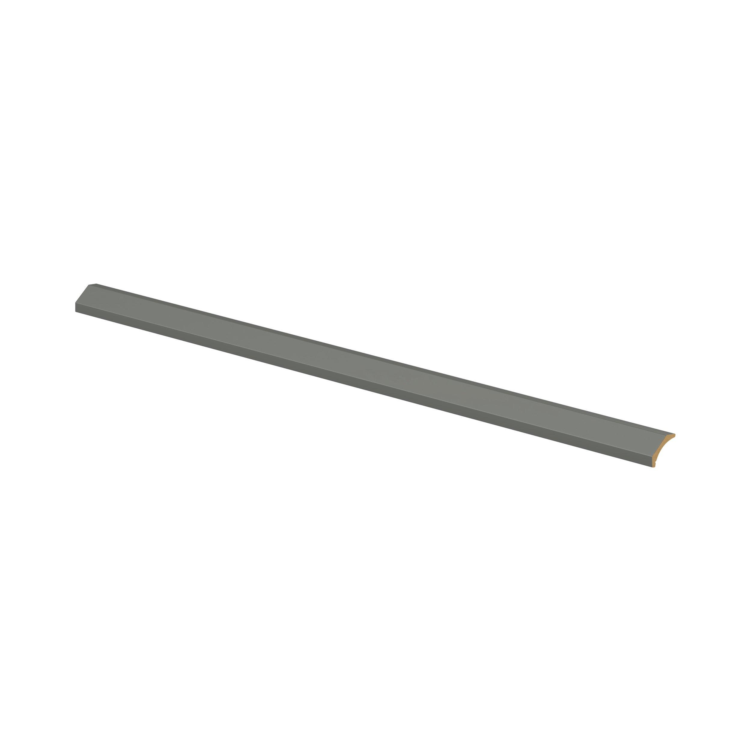 Linden 2.93x 96in. Painted Moss Green Cabinet Crown Molding without Cleat