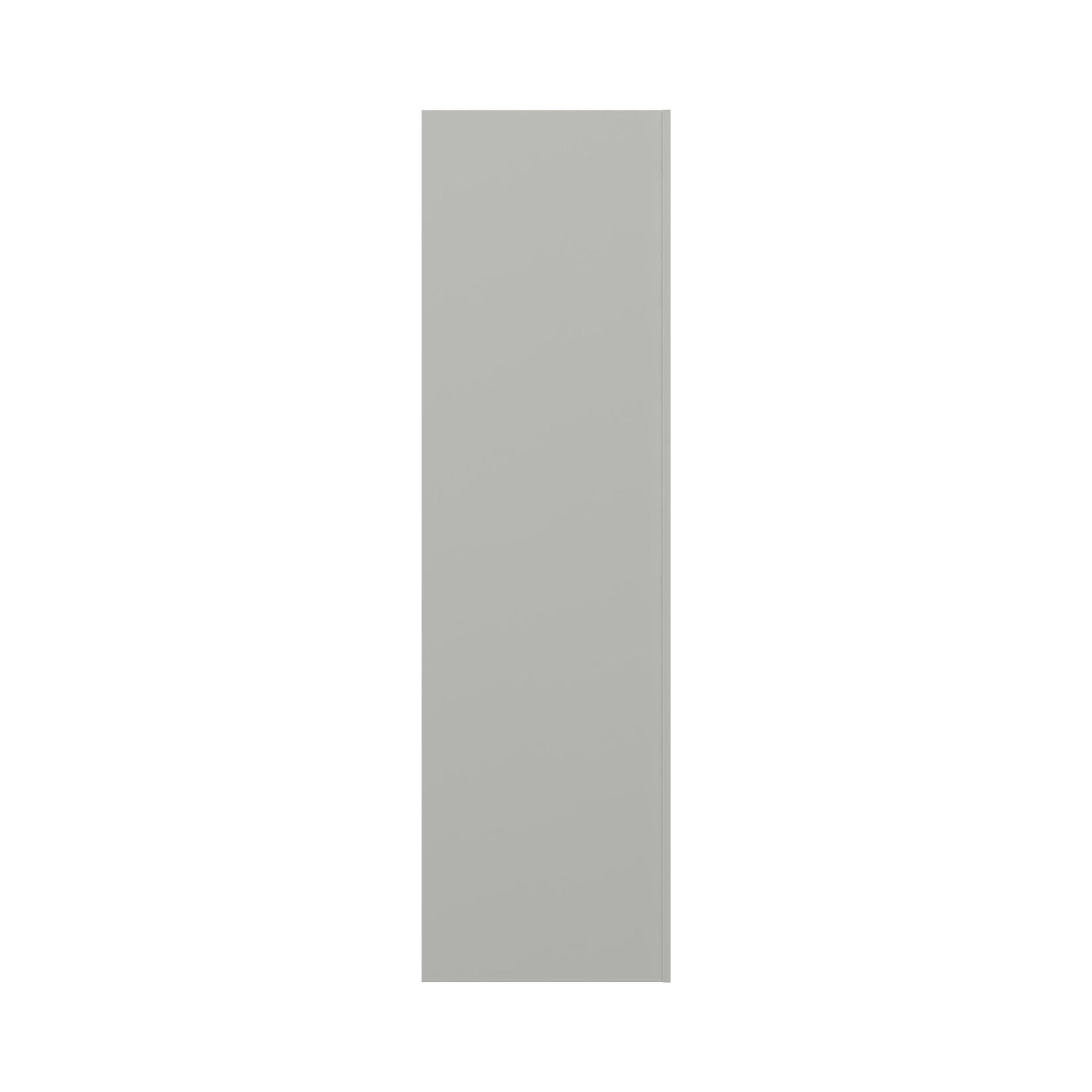 Baxley 24 x 84in. Painted Whisper Gray Plywood Cabinet Refrigerator End Panel