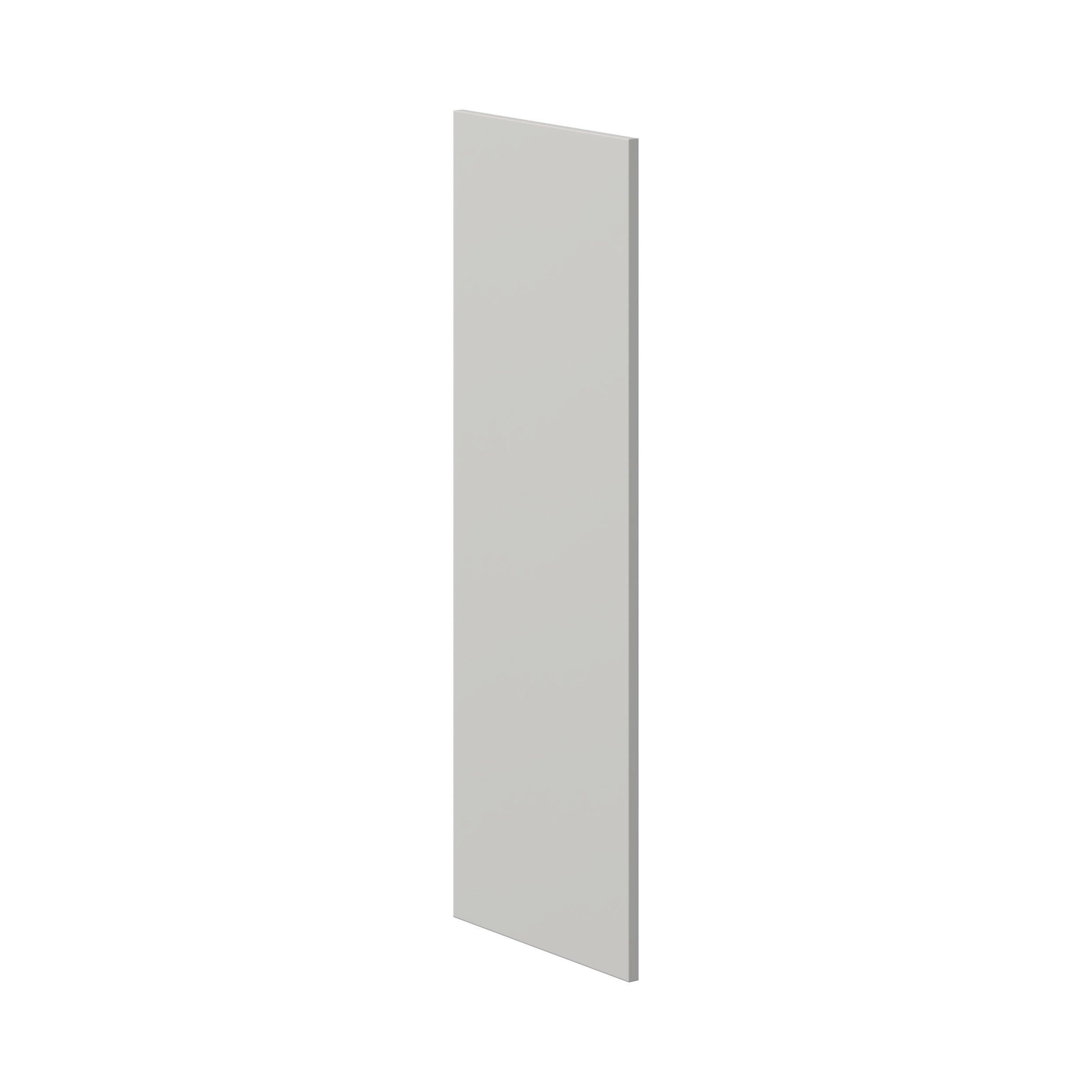 Lenox 14.81x 42.5in. Painted Light Gray Cabinet Filler Strip