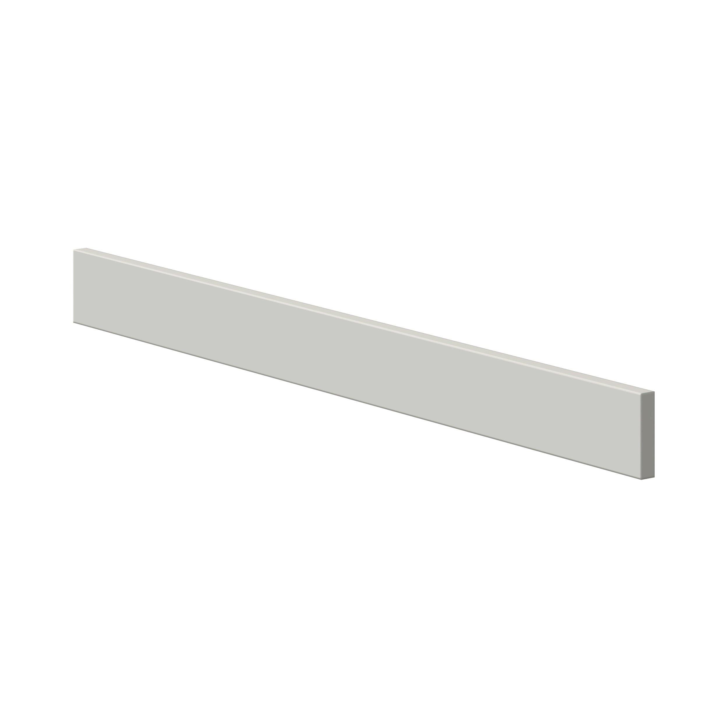 Lenox 3x 35in. Painted Light Gray Cabinet Filler Strip
