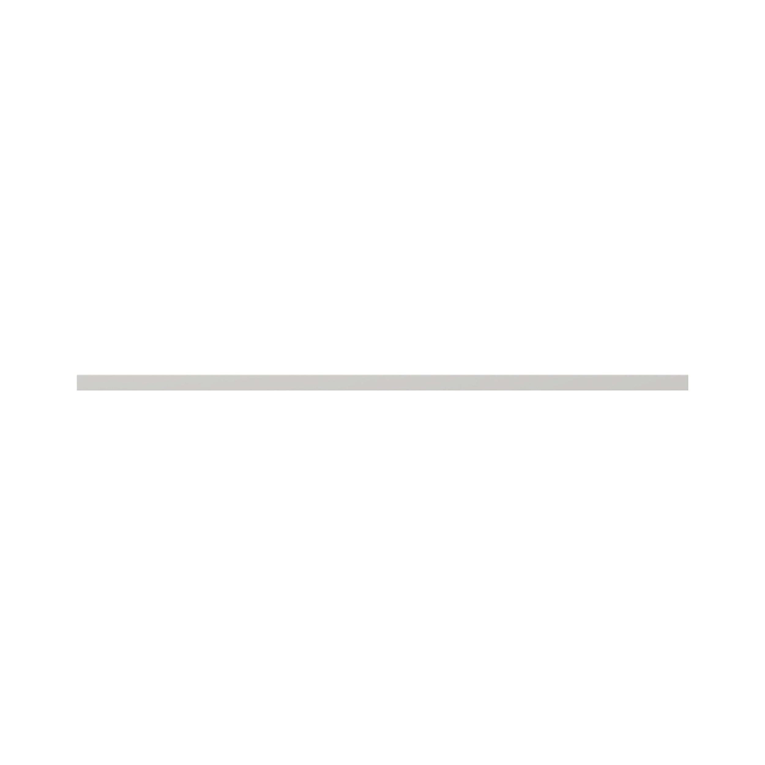 Summerhill 1.73x 96in. Light Gray Cabinet Painted Valance