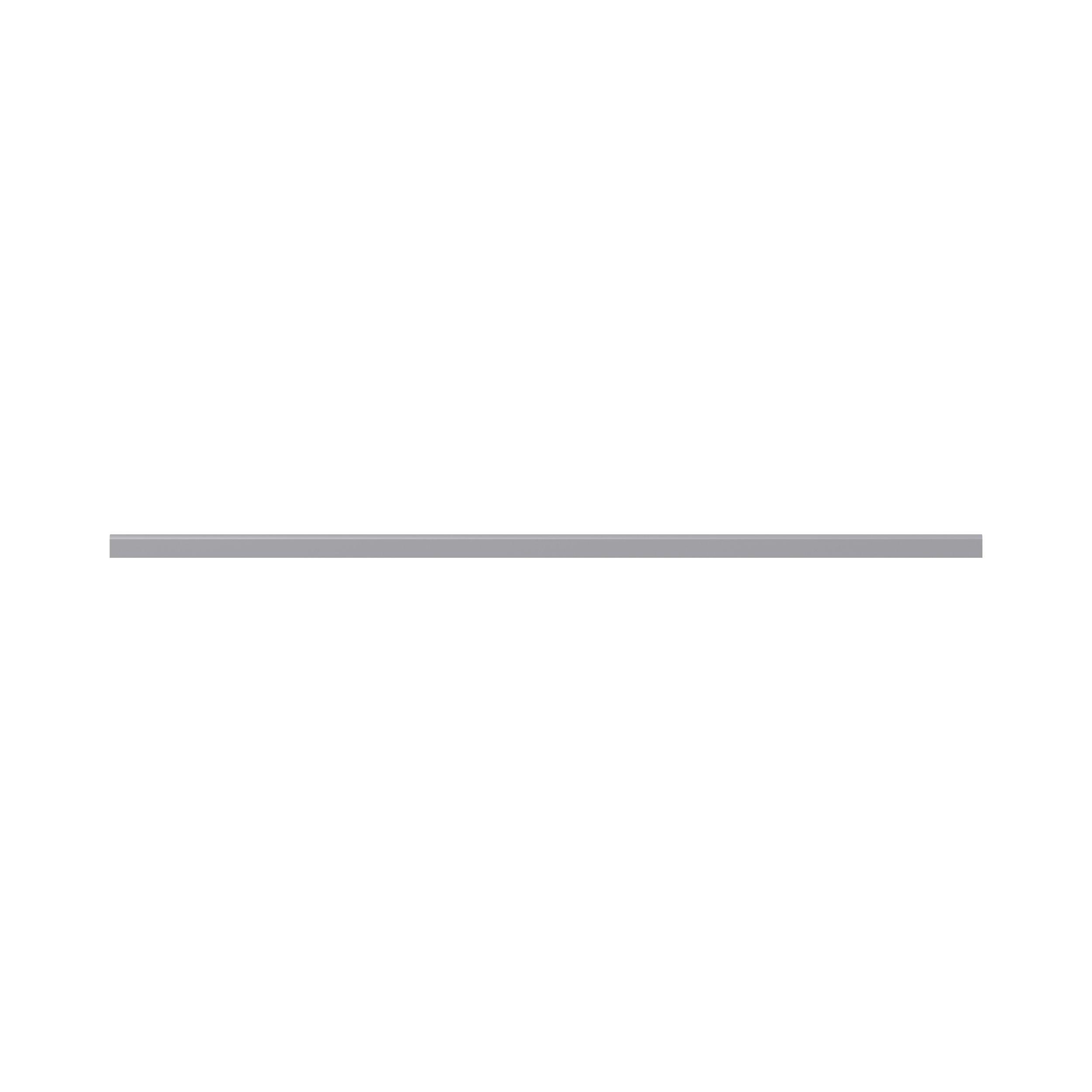 Candler 96 x .25in. Painted Slate Gray Cabinet Painted Valance