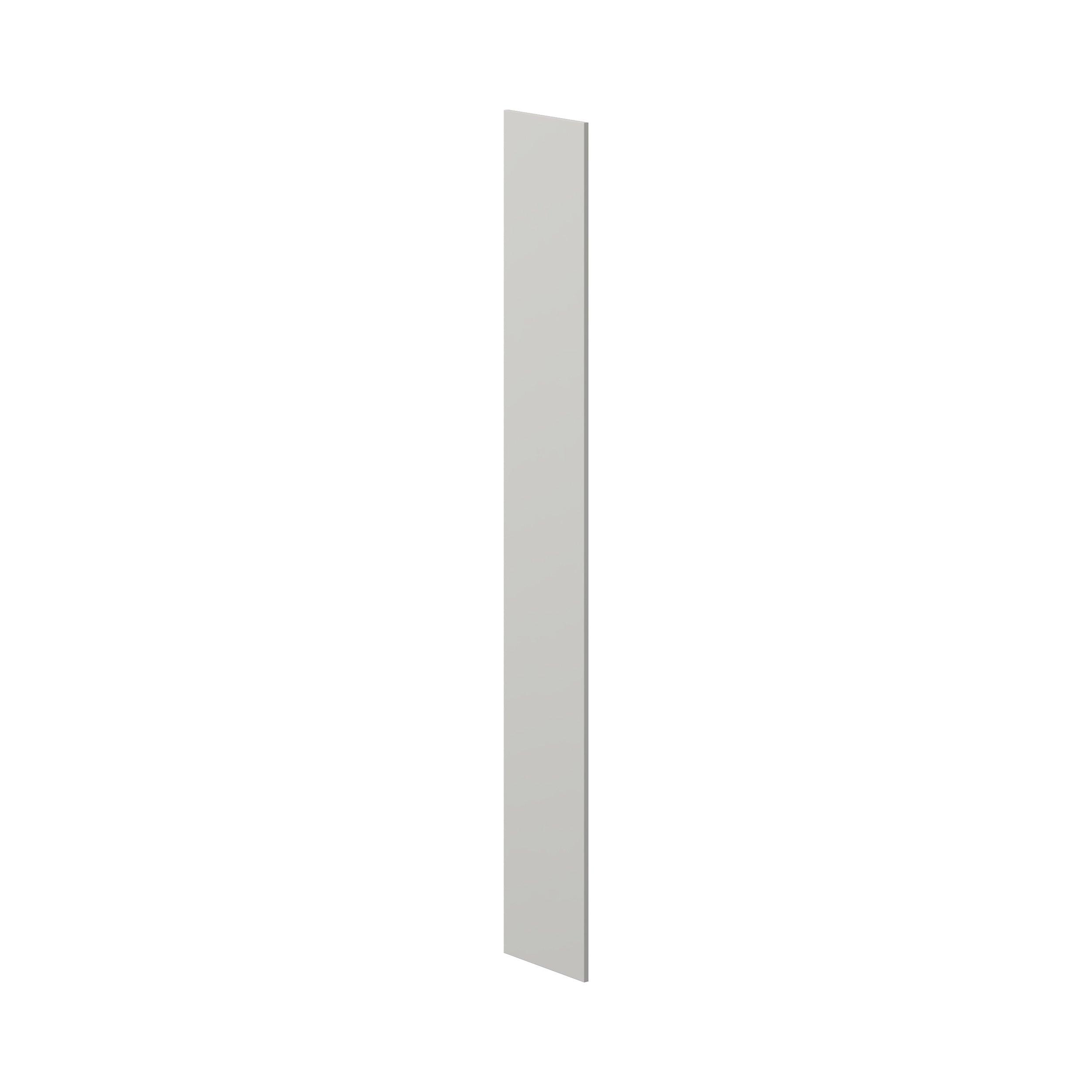 Lenox 14.81x 96in. Painted Light Gray Cabinet End Panel