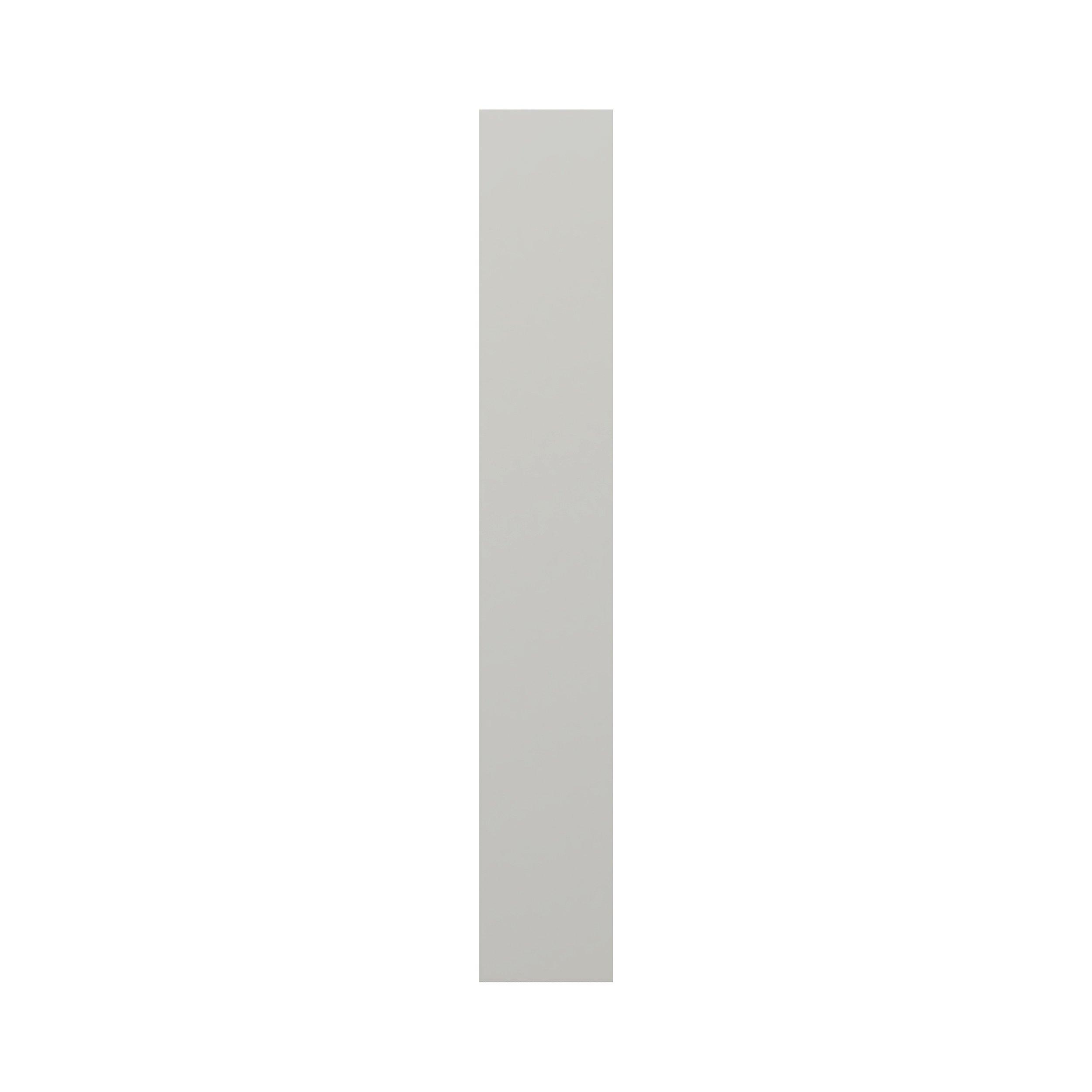 Lenox 14.81x 96in. Painted Light Gray Cabinet End Panel