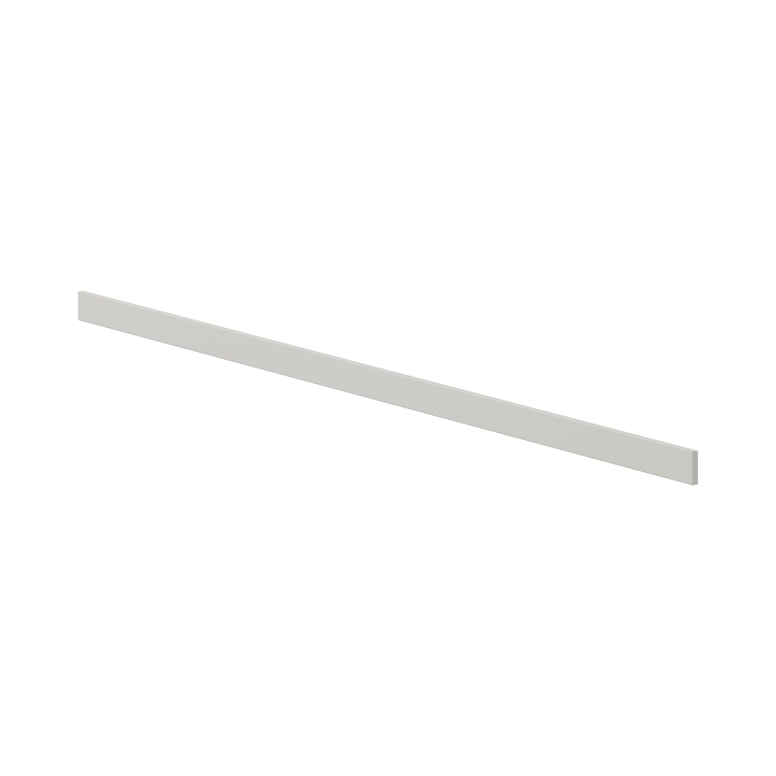 Lenox 3x 96in. Painted Light Gray Cabinet Filler Strip