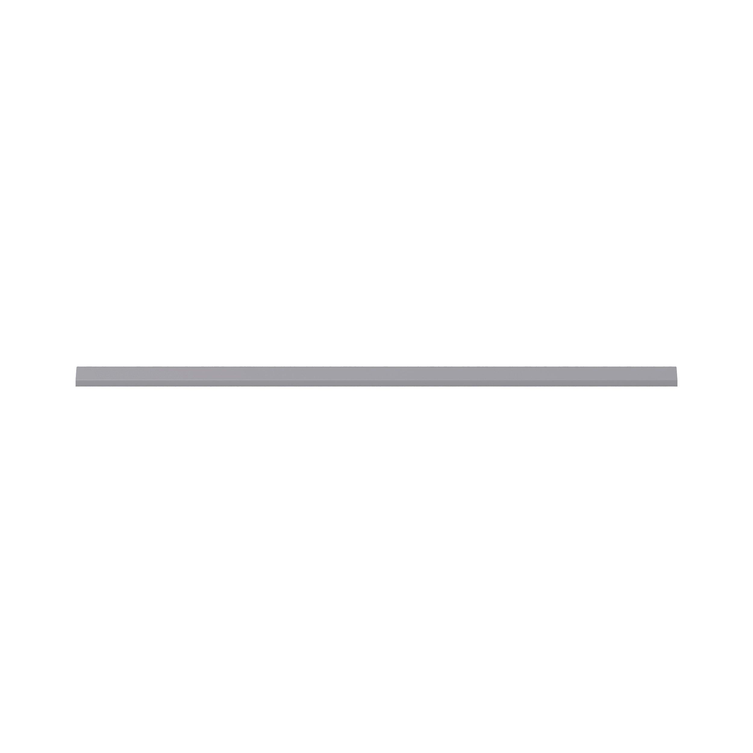 Candler 2.93 x 96in. Painted Slate Gray Cabinet Crown Molding without Cleat